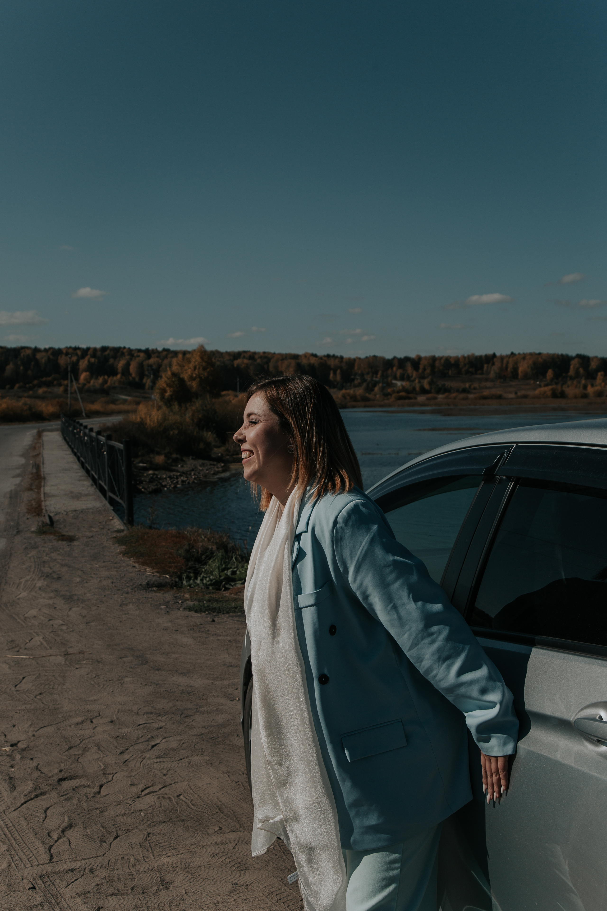 ОСЕННЯЯ ФОТОСЕССИЯ С МАШИНОЙ. Фотограф в Киселёвске Татьяна Трухалева