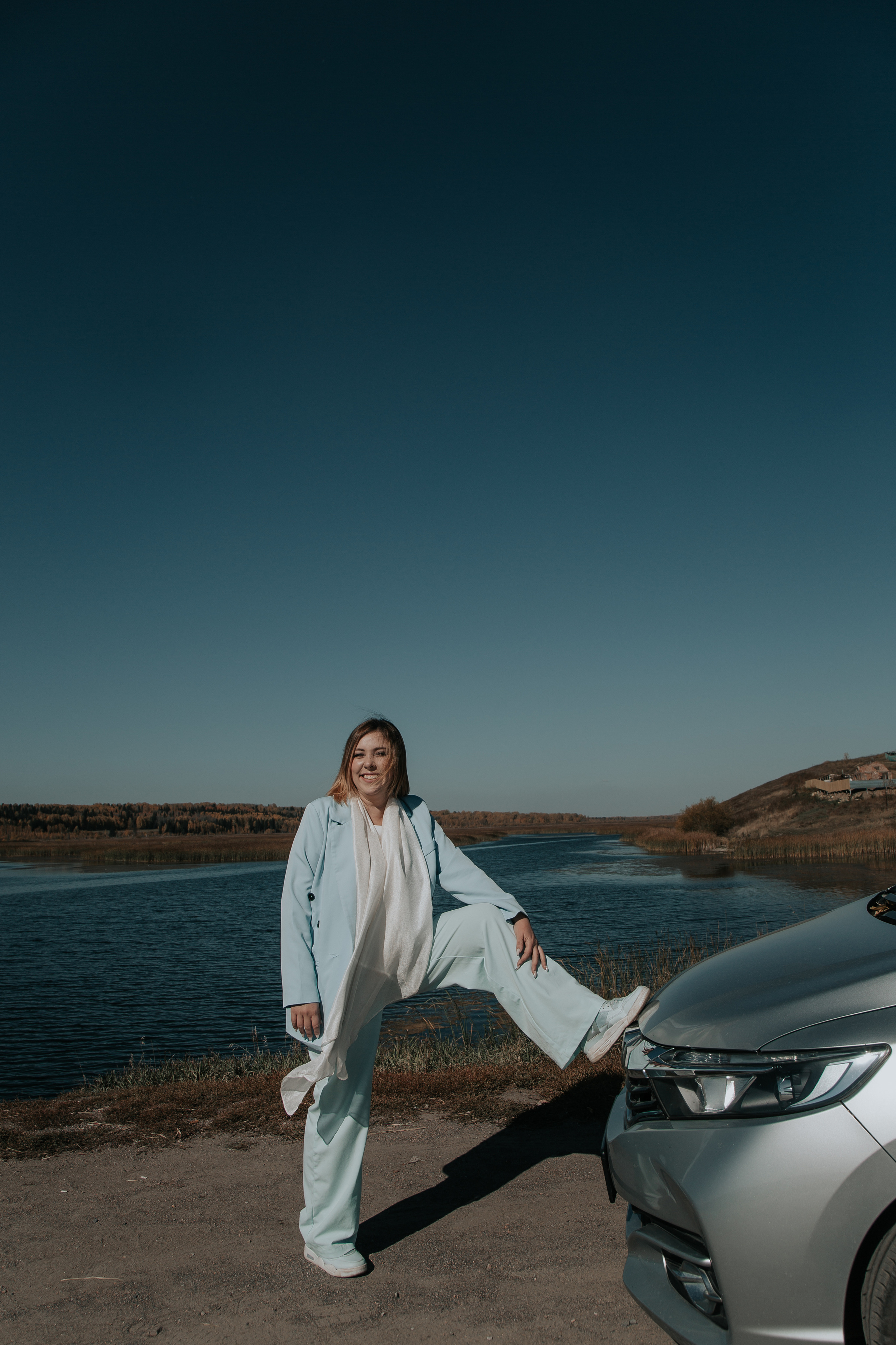 ОСЕННЯЯ ФОТОСЕССИЯ С МАШИНОЙ. Фотограф в Киселёвске Татьяна Трухалева