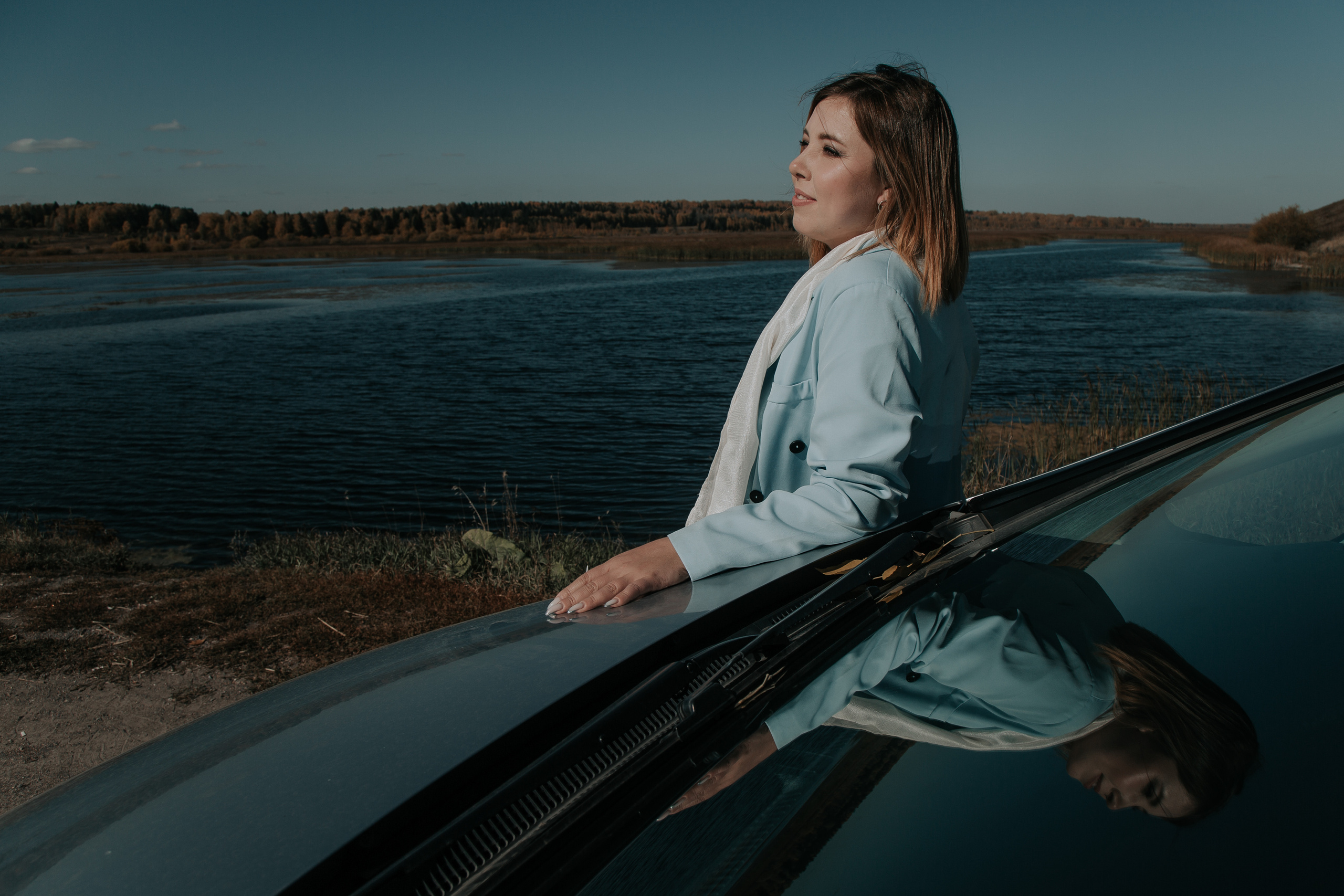 ОСЕННЯЯ ФОТОСЕССИЯ С МАШИНОЙ. Фотограф в Киселёвске Татьяна Трухалева