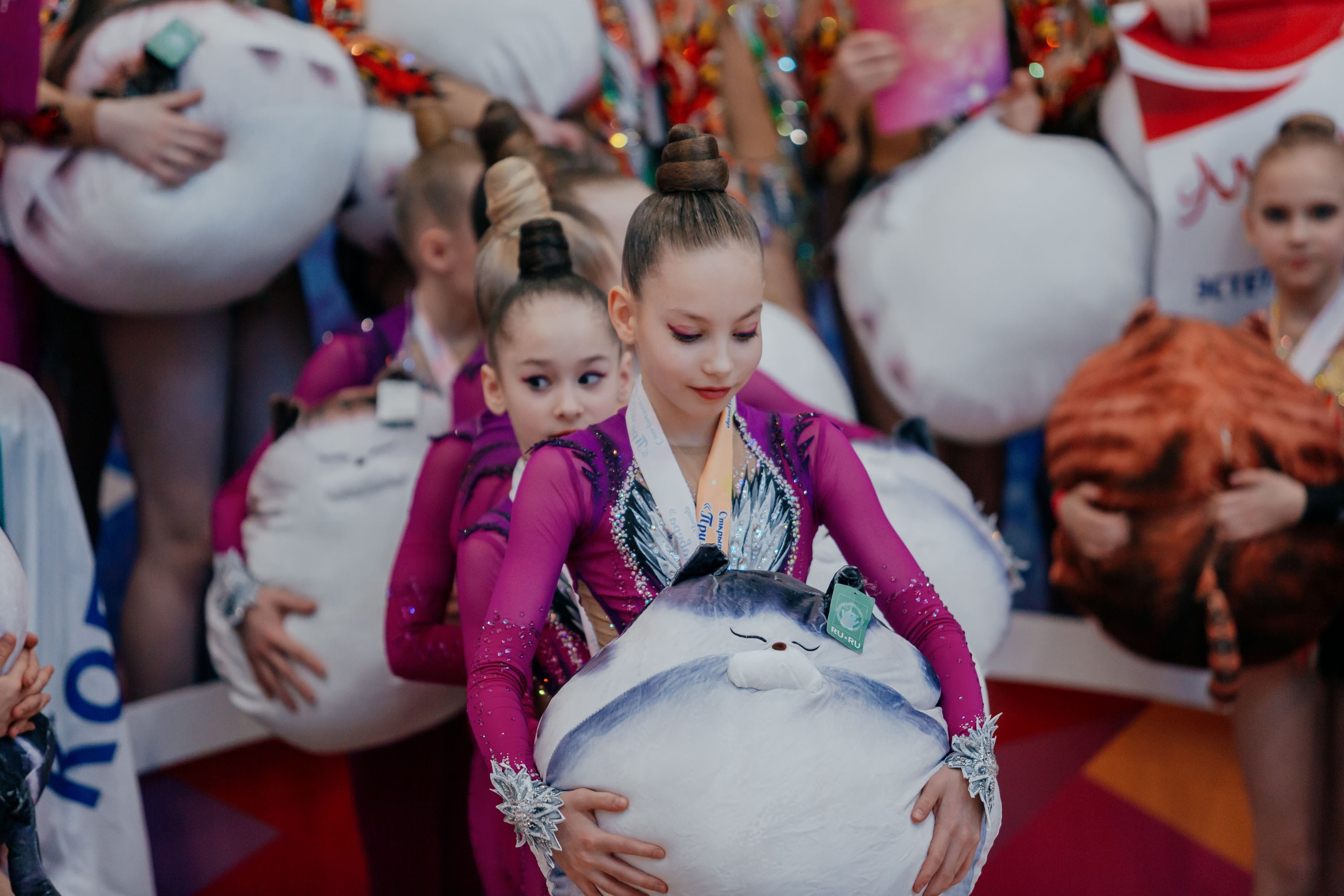 Всероссийские соревнования «ПРИМАВЕРА» по эстетической гимнастике. Спортивный фотограф Александр Васильев. RG и AGG