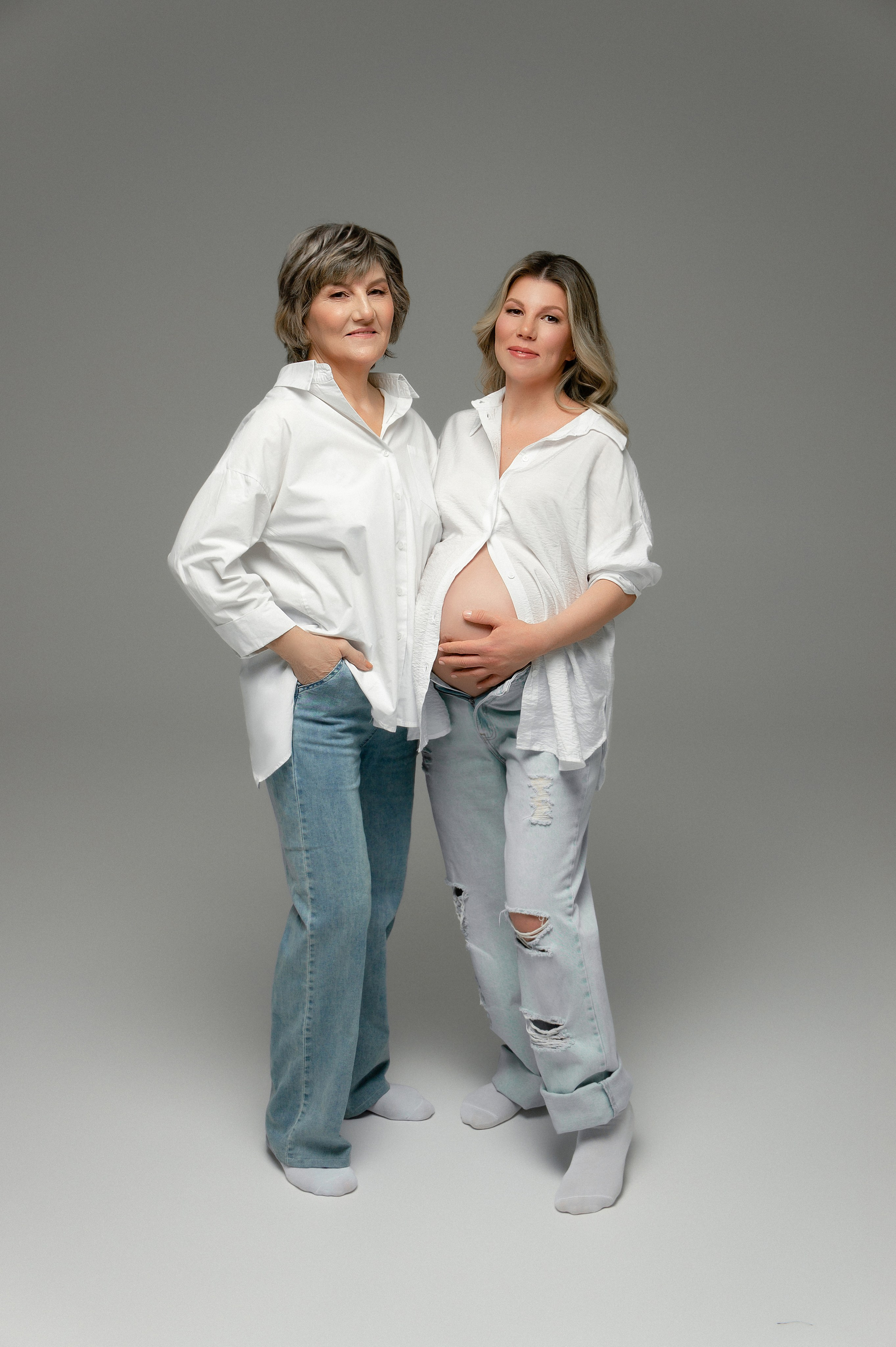 Анна с семьёй. Фотограф беременности в Екатеринбурге Илона Филатьева