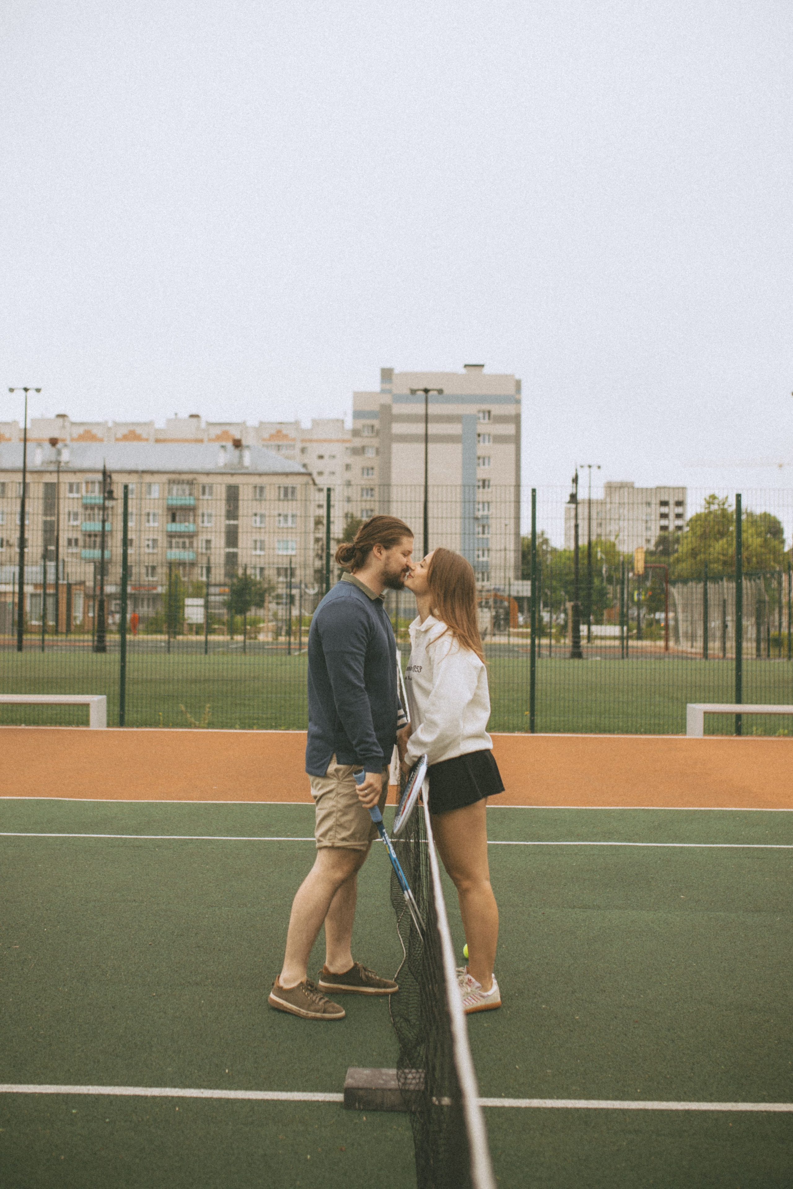 На корте. Свадебный фотограф Казань