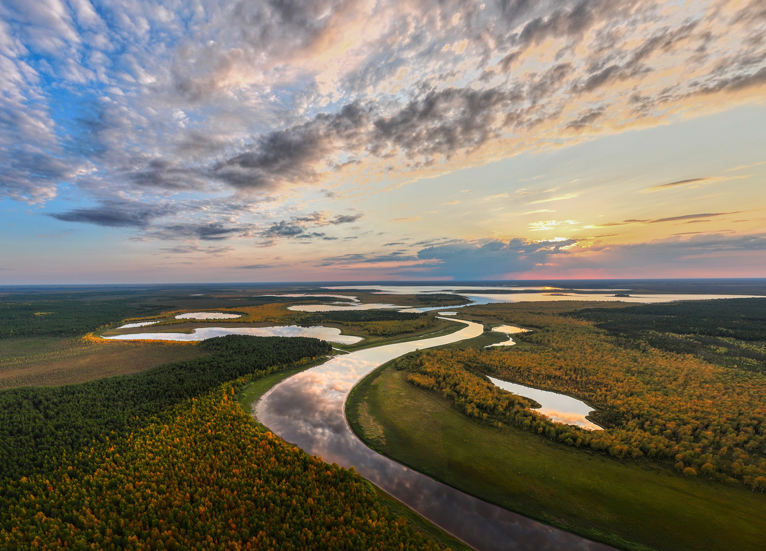 ПРИРОДА С ДРОНА. Фотограф Татьяна Борисова