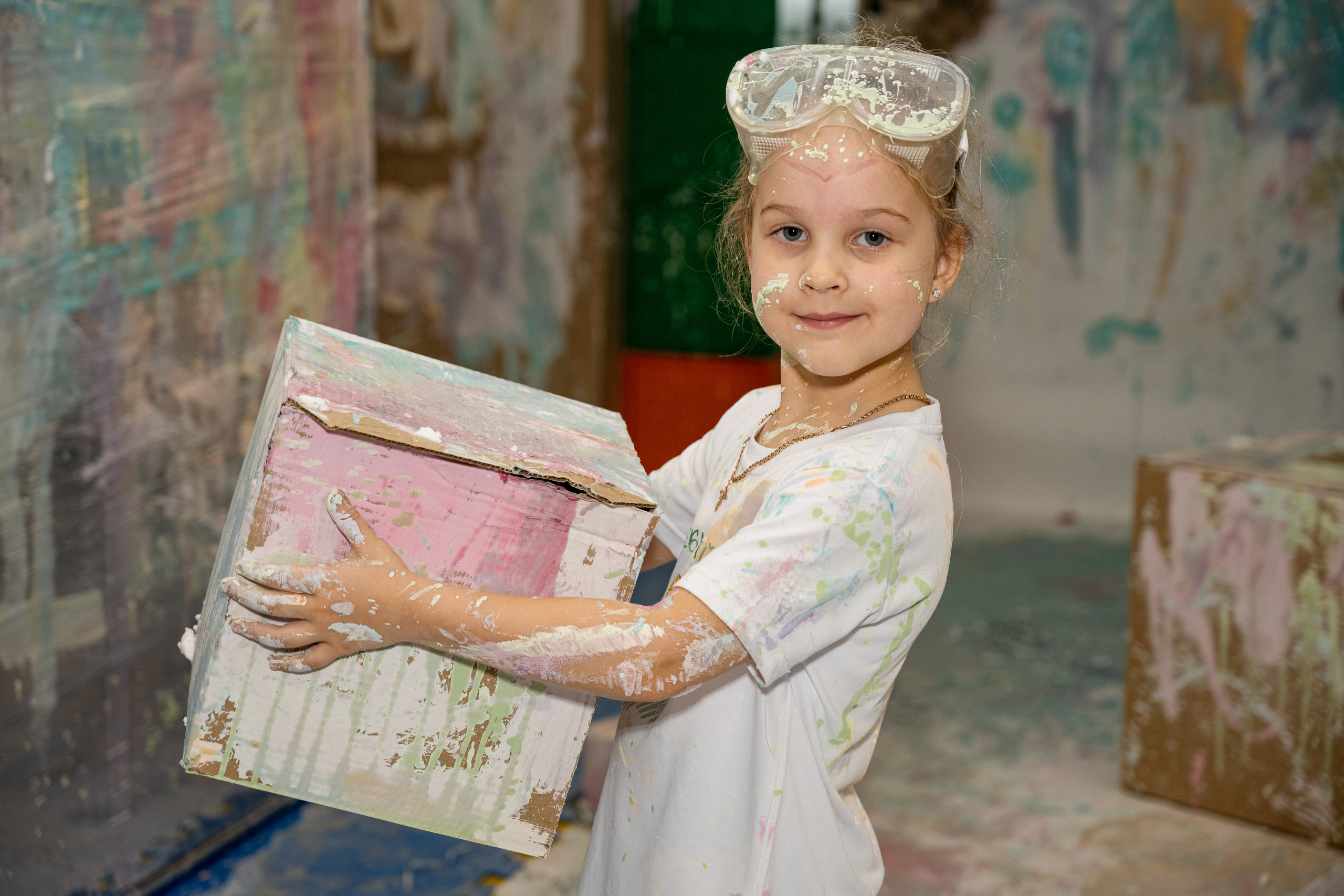 Детсткий ДР ART PARTY. Свадебный и семейный фотограф Екатерина Ибрагимова Москва Астрахань