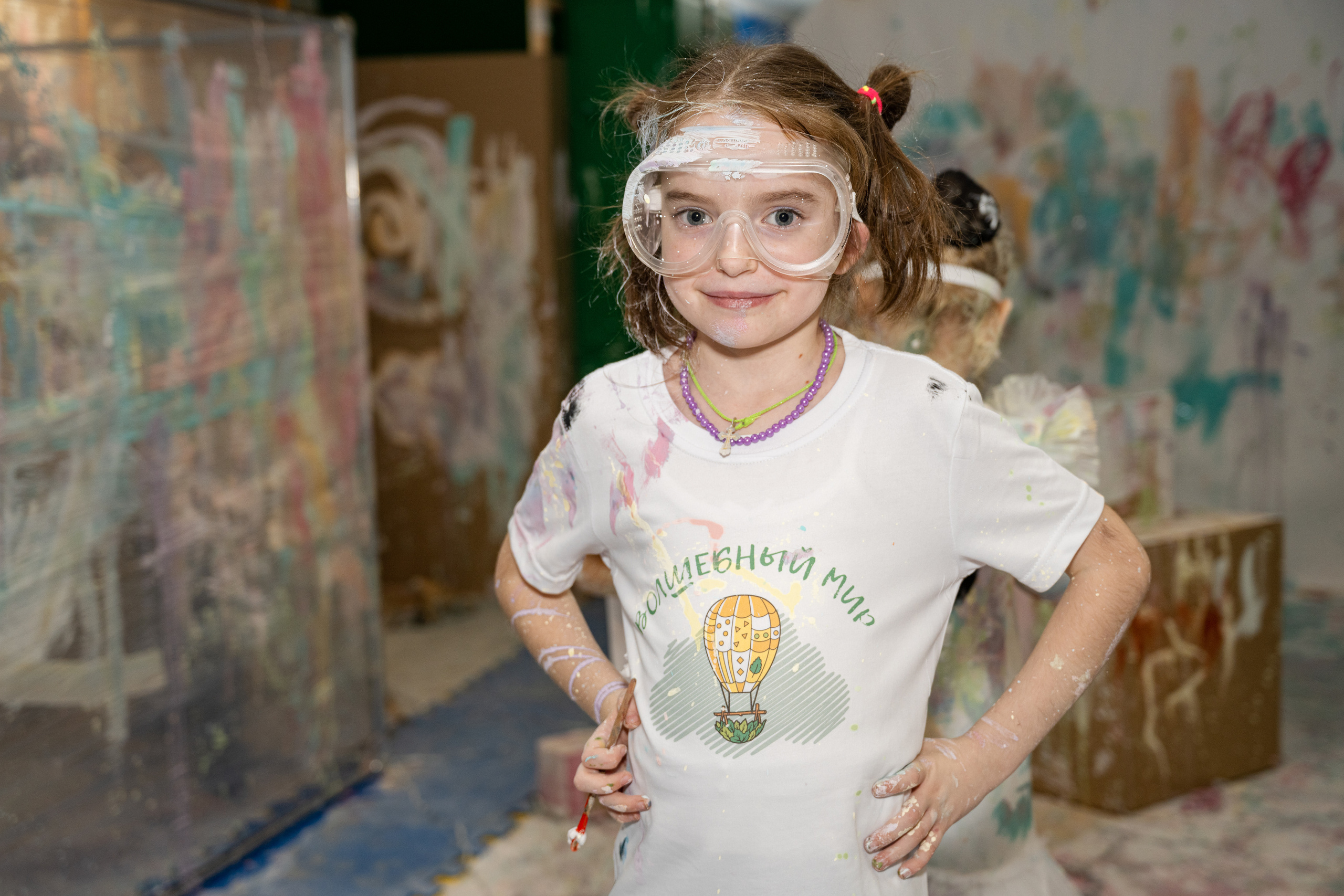 Детсткий ДР ART PARTY. Свадебный и семейный фотограф Екатерина Ибрагимова Москва Астрахань