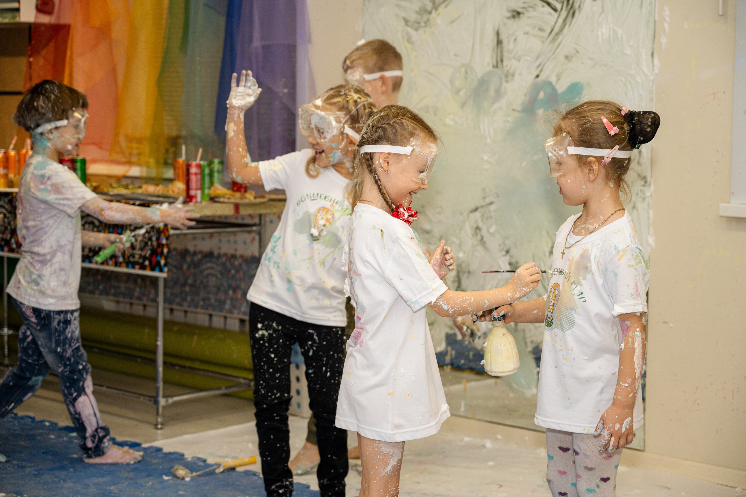 Детсткий ДР ART PARTY. Свадебный и семейный фотограф Екатерина Ибрагимова Москва Астрахань