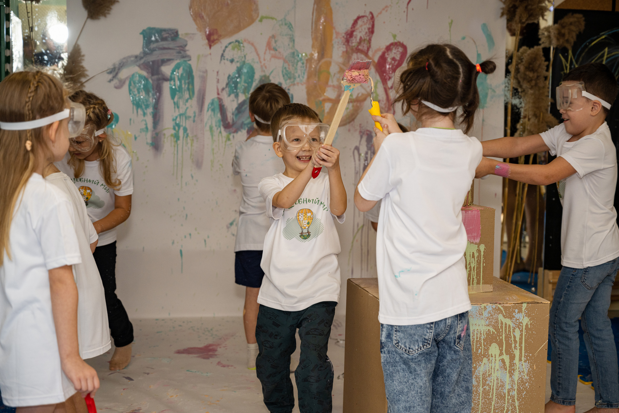 Детсткий ДР ART PARTY. Свадебный и семейный фотограф Екатерина Ибрагимова Москва Астрахань