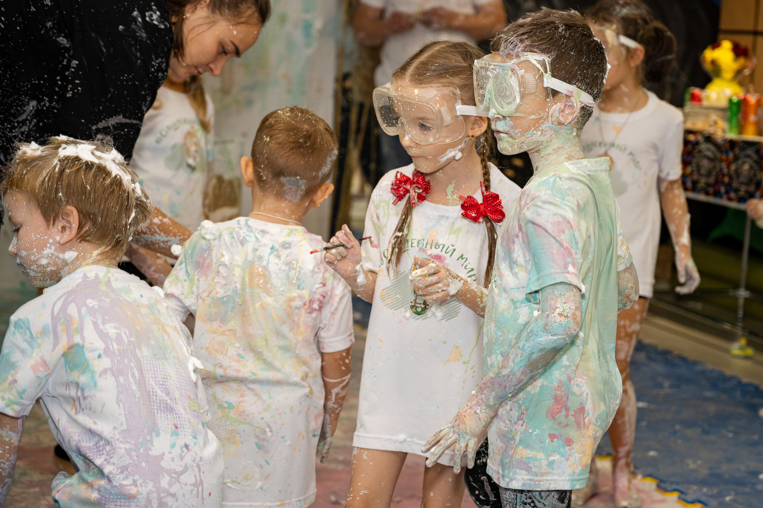 Детсткий ДР ART PARTY. Свадебный и семейный фотограф Екатерина Ибрагимова Москва Астрахань