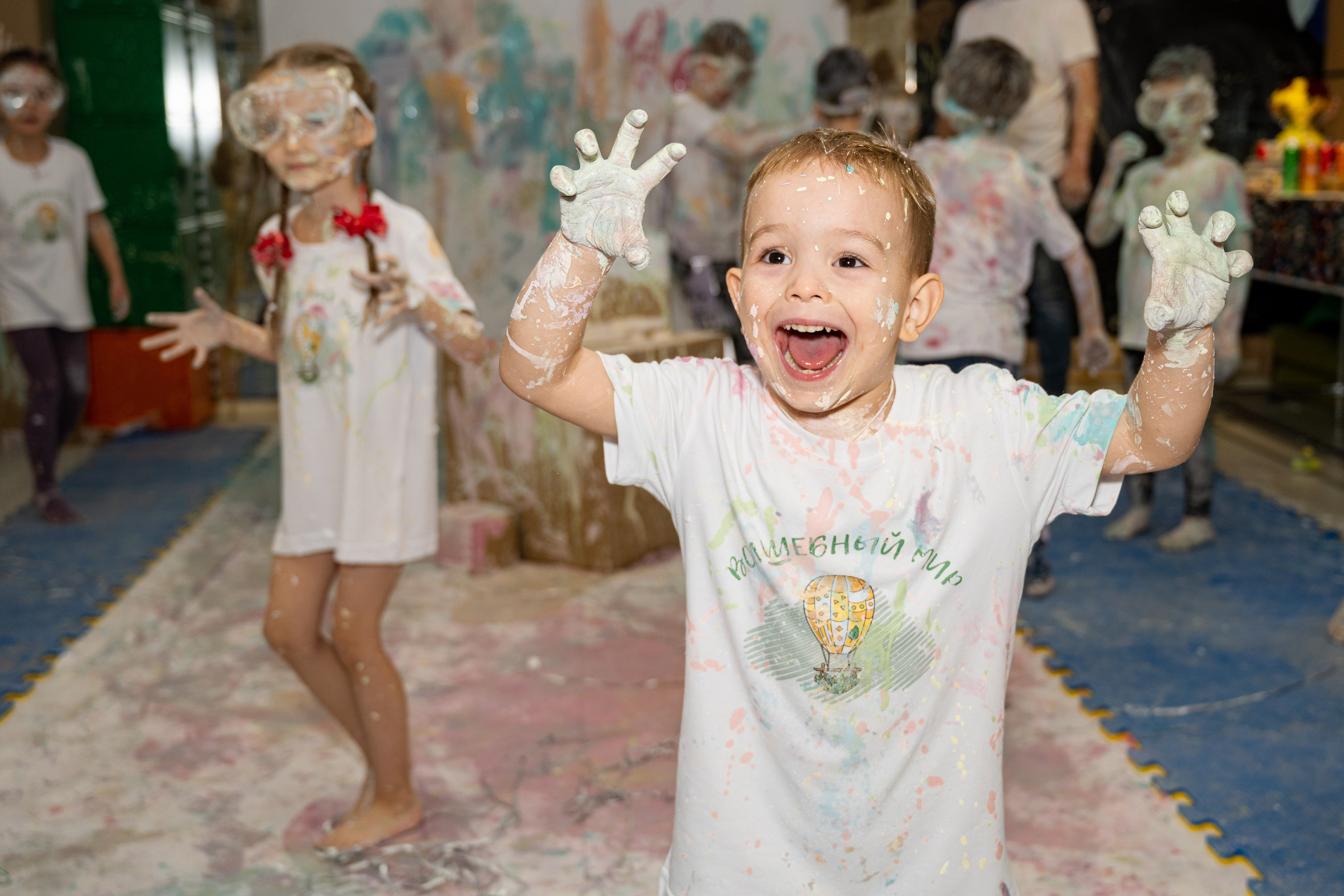 Детсткий ДР ART PARTY. Свадебный и семейный фотограф Екатерина Ибрагимова Москва Астрахань