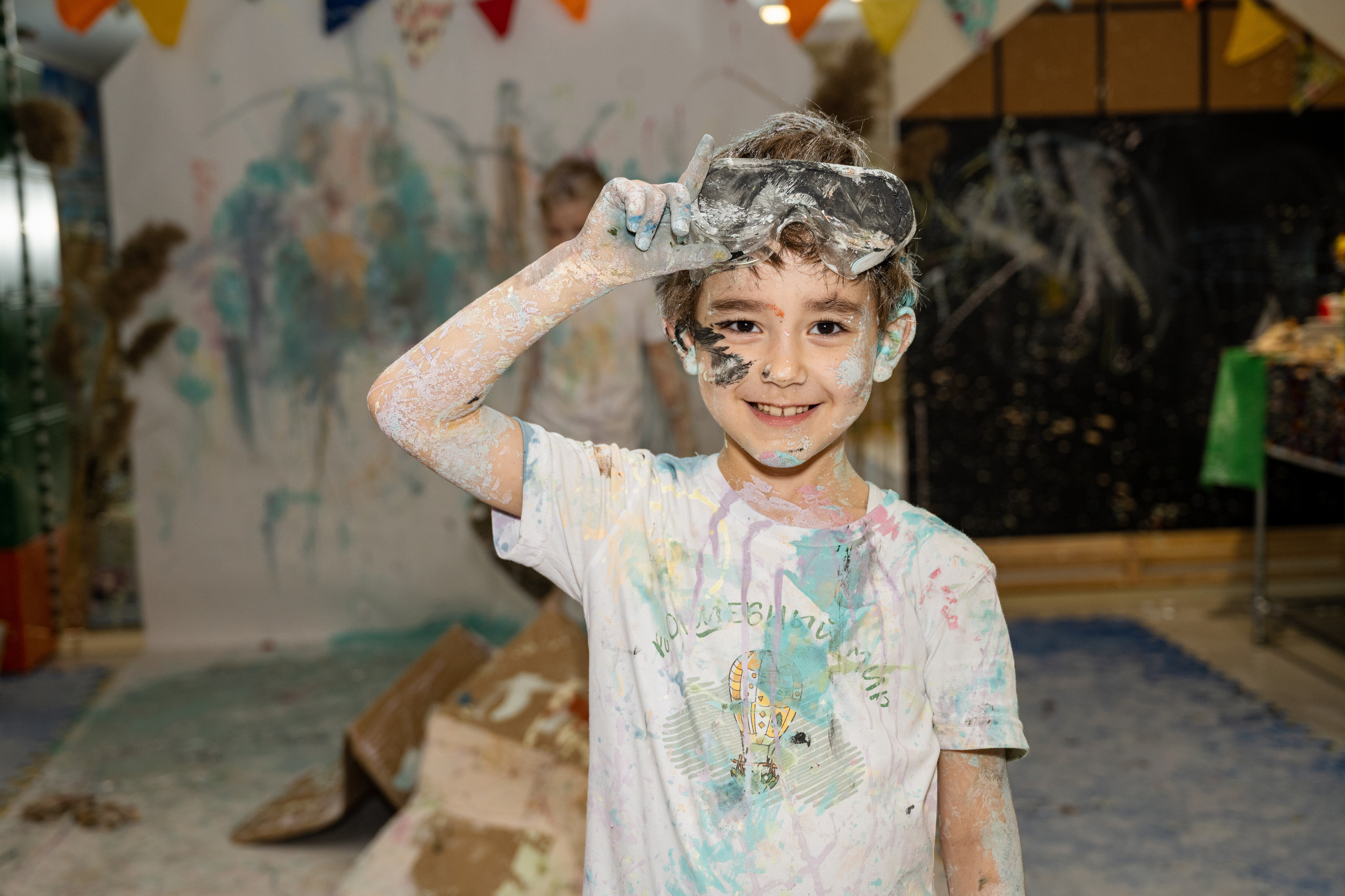 Детсткий ДР ART PARTY. Свадебный и семейный фотограф Екатерина Ибрагимова Москва Астрахань