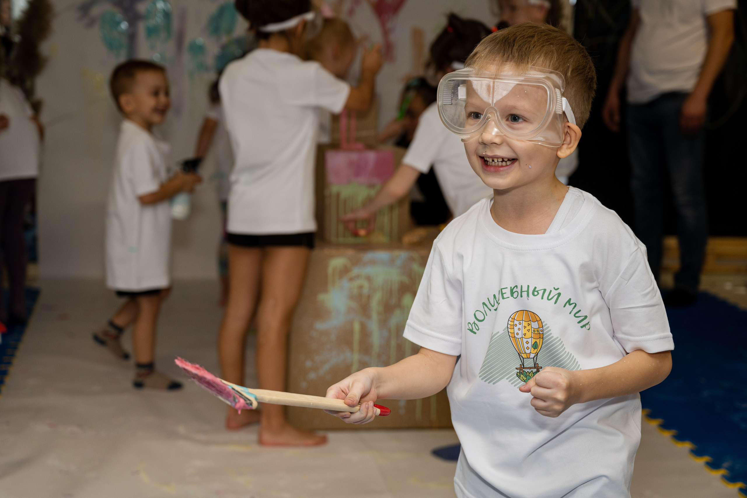 Детсткий ДР ART PARTY. Свадебный и семейный фотограф Екатерина Ибрагимова Москва Астрахань