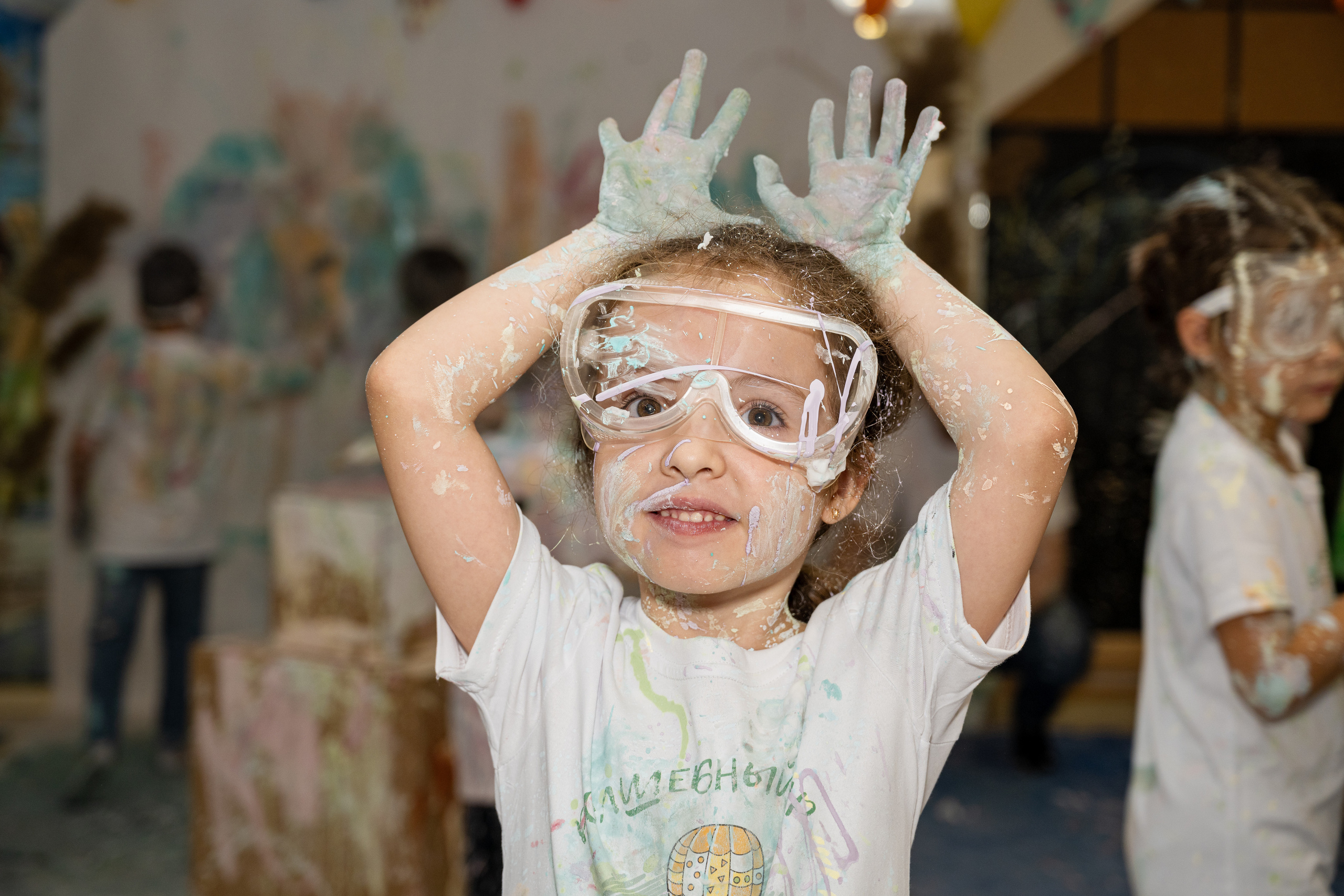 Детсткий ДР ART PARTY. Свадебный и семейный фотограф Екатерина Ибрагимова Москва Астрахань
