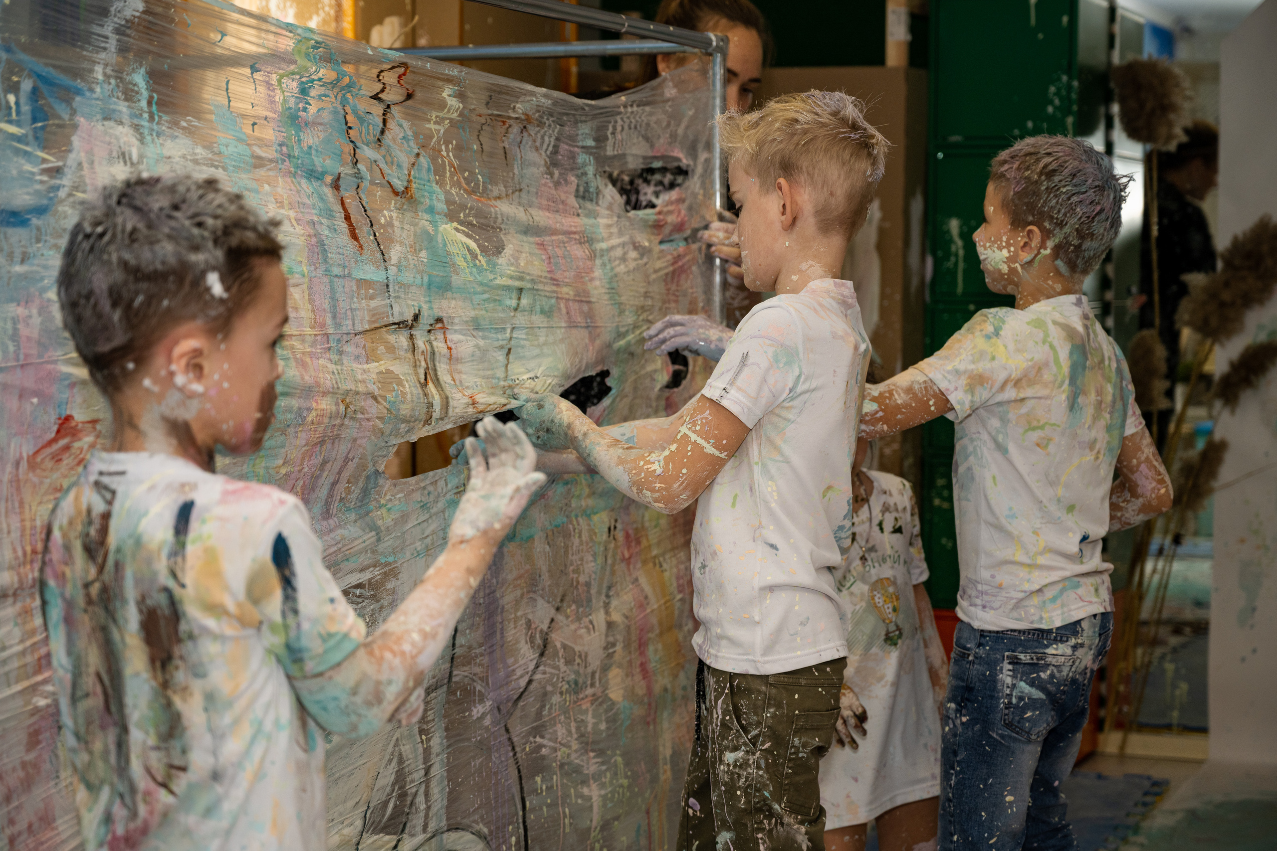 Детсткий ДР ART PARTY. Свадебный и семейный фотограф Екатерина Ибрагимова Москва Астрахань