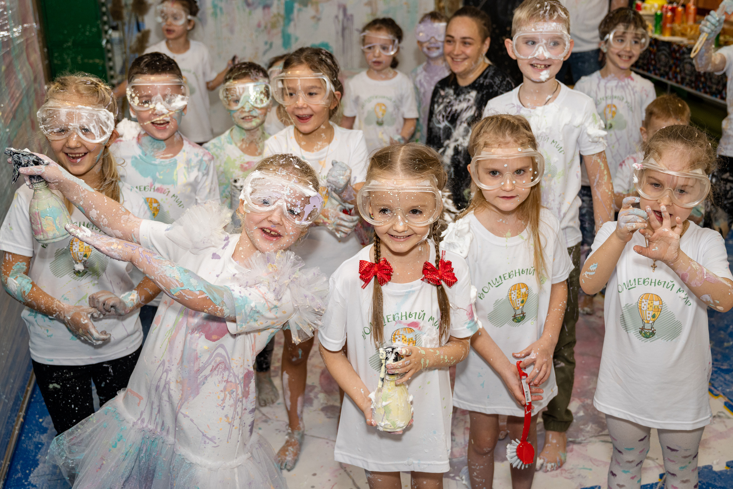 Детсткий ДР ART PARTY. Свадебный и семейный фотограф Екатерина Ибрагимова Москва Астрахань