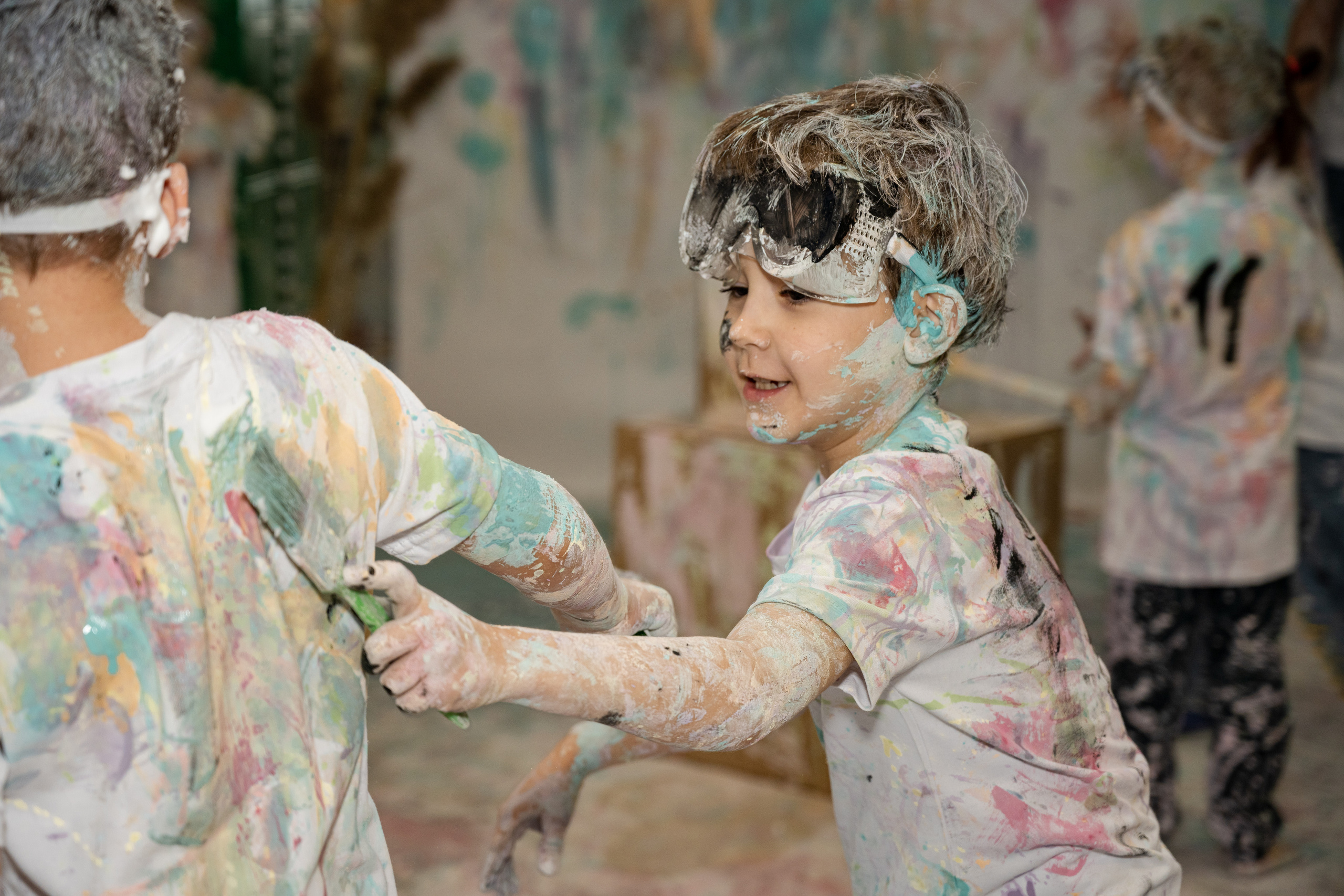 Детсткий ДР ART PARTY. Свадебный и семейный фотограф Екатерина Ибрагимова Москва Астрахань