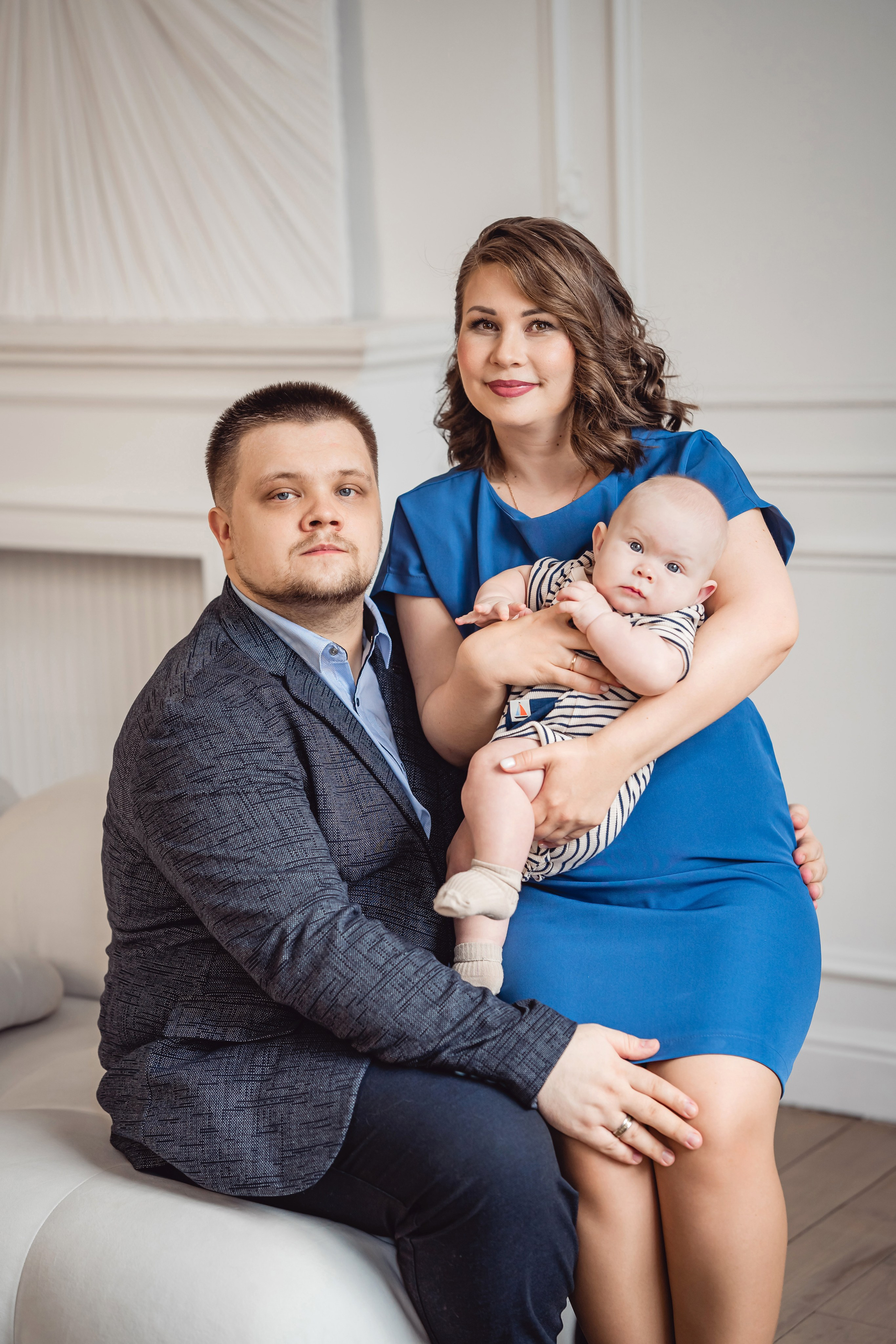 Семейные съёмки в студии. Фотограф Валентина Полунина