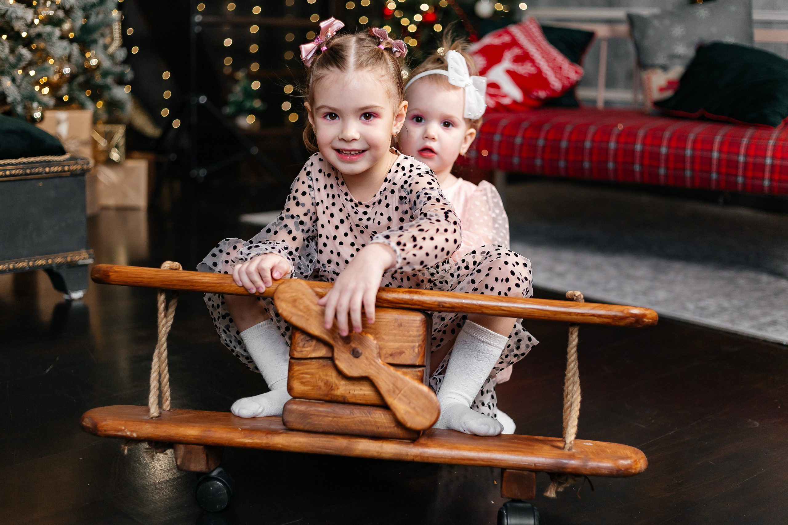 Новогодняя фотосессия в студии. Фотограф Татьяна Орлова