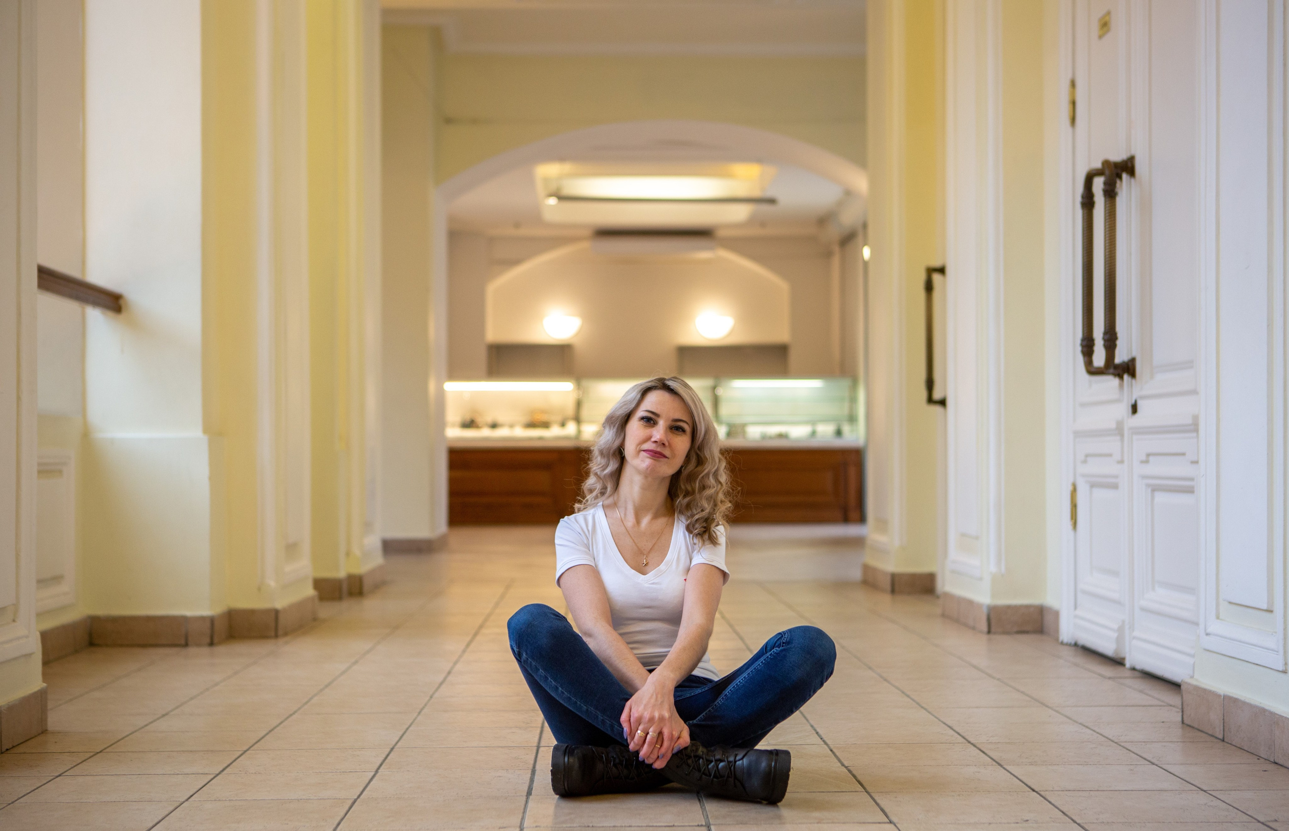 Виктория. Январская фотосессия в ГУМе. Репортажный, семейный, свадебный, портретный фотограф