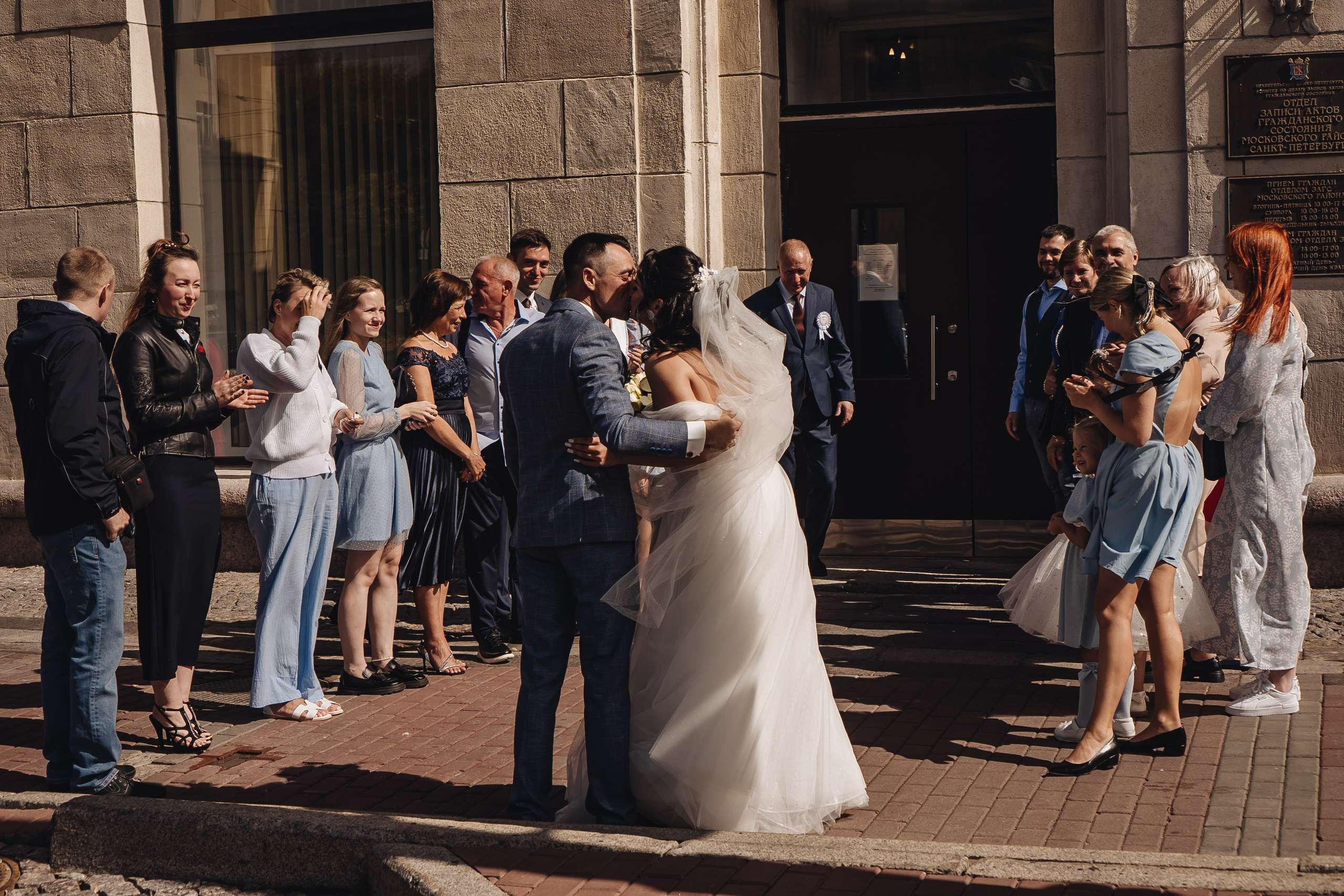 СВАДЕБНАЯ СЬЕМКА В ЗАГСЕ НА МОСКОВСКОМ ПРОСПЕКТЕ. Профессиональный фотограф, Санкт-Петербург — Виктория Богомолова