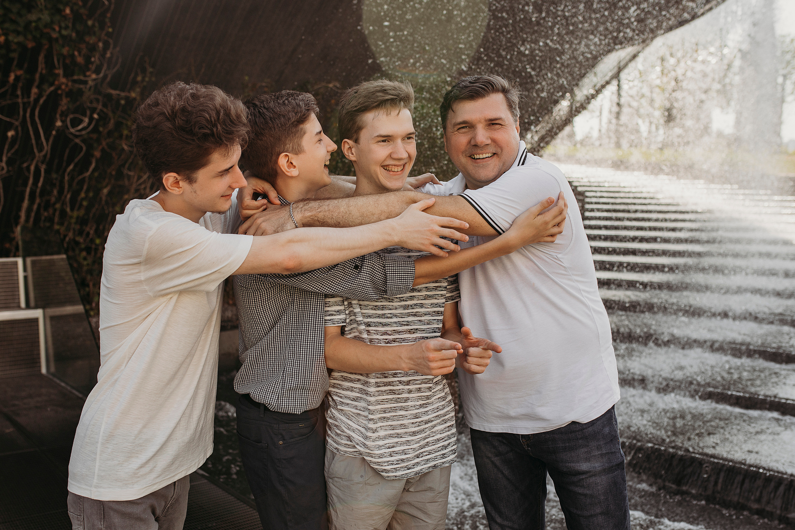 Павел и Галина. Большая семья. Семейный фотограф в Краснодаре Коломыцева Евгения