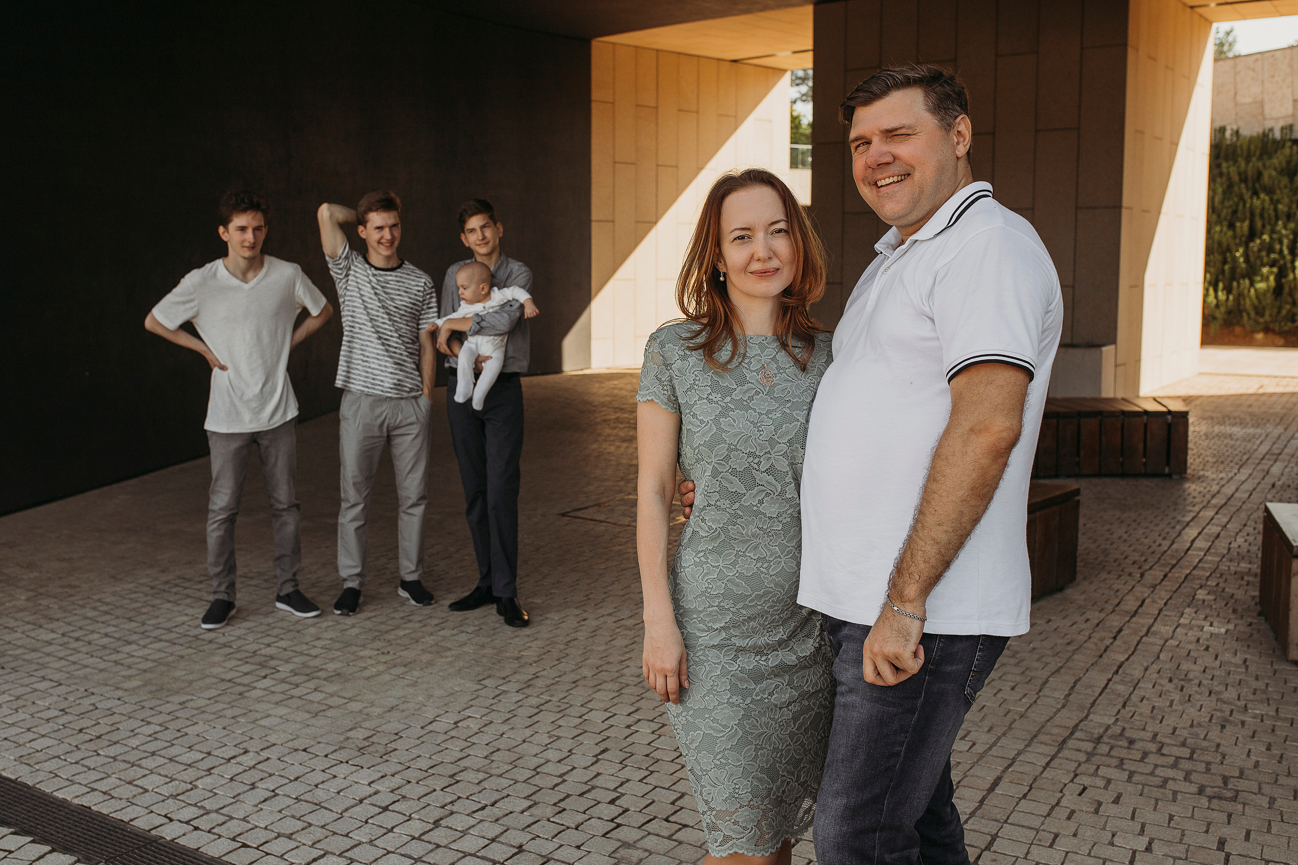 Павел и Галина. Большая семья. Семейный фотограф в Краснодаре Коломыцева Евгения