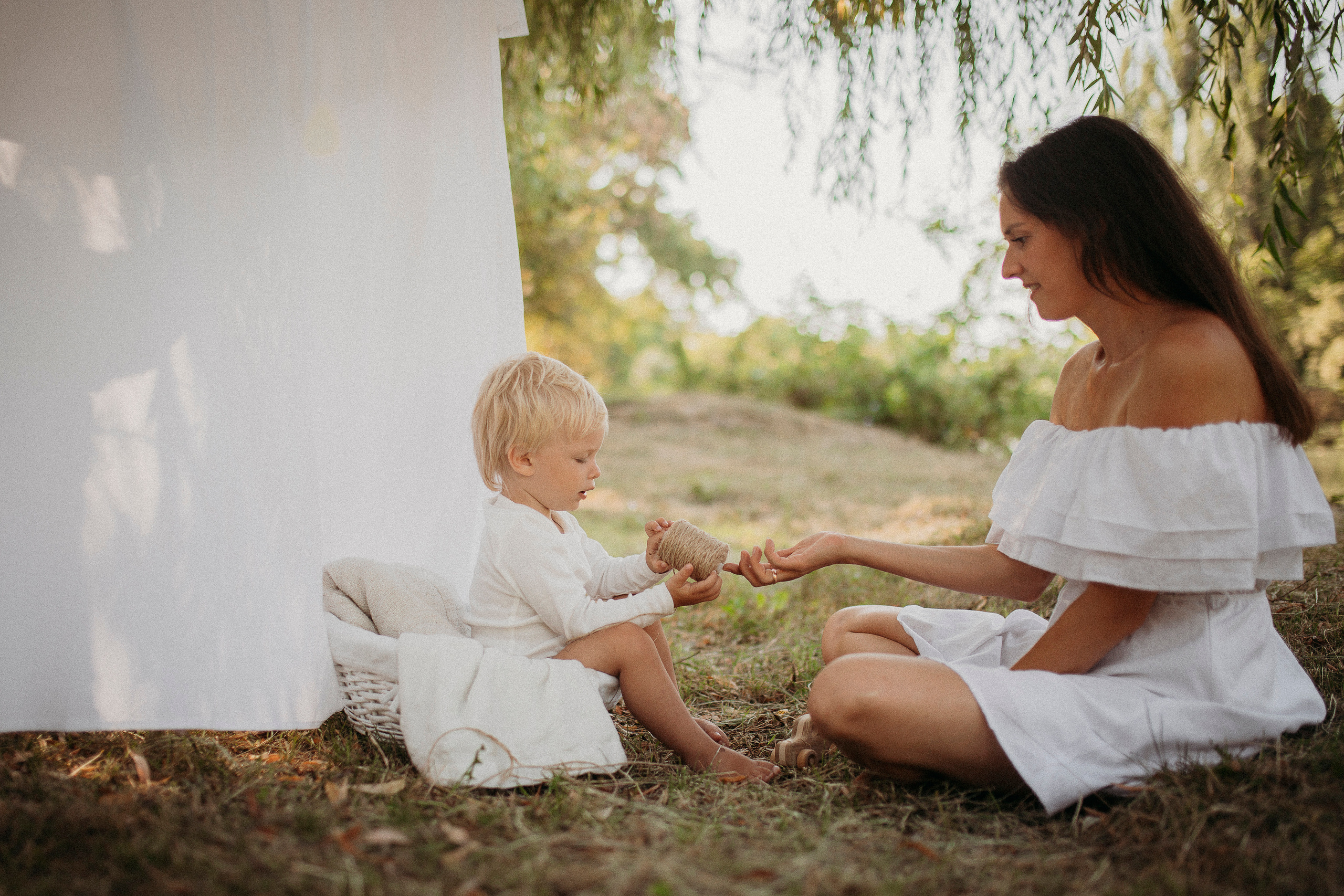 Семейная фотосессия на природе. Семейный фотограф в Краснодаре Коломыцева Евгения