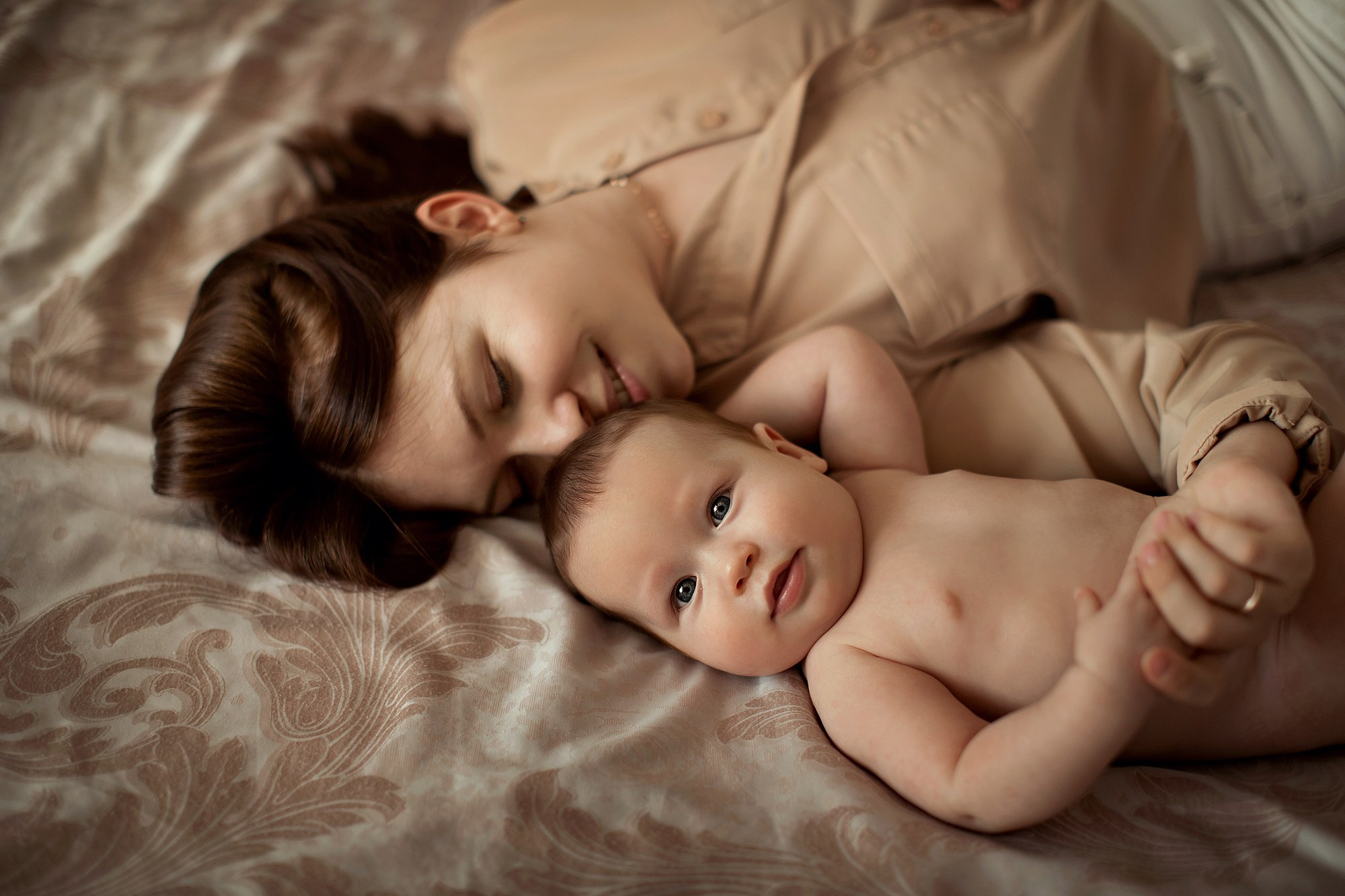 Фотосессия с малышом с домашних условиях. Tatyana Nadezhdina Family photographer