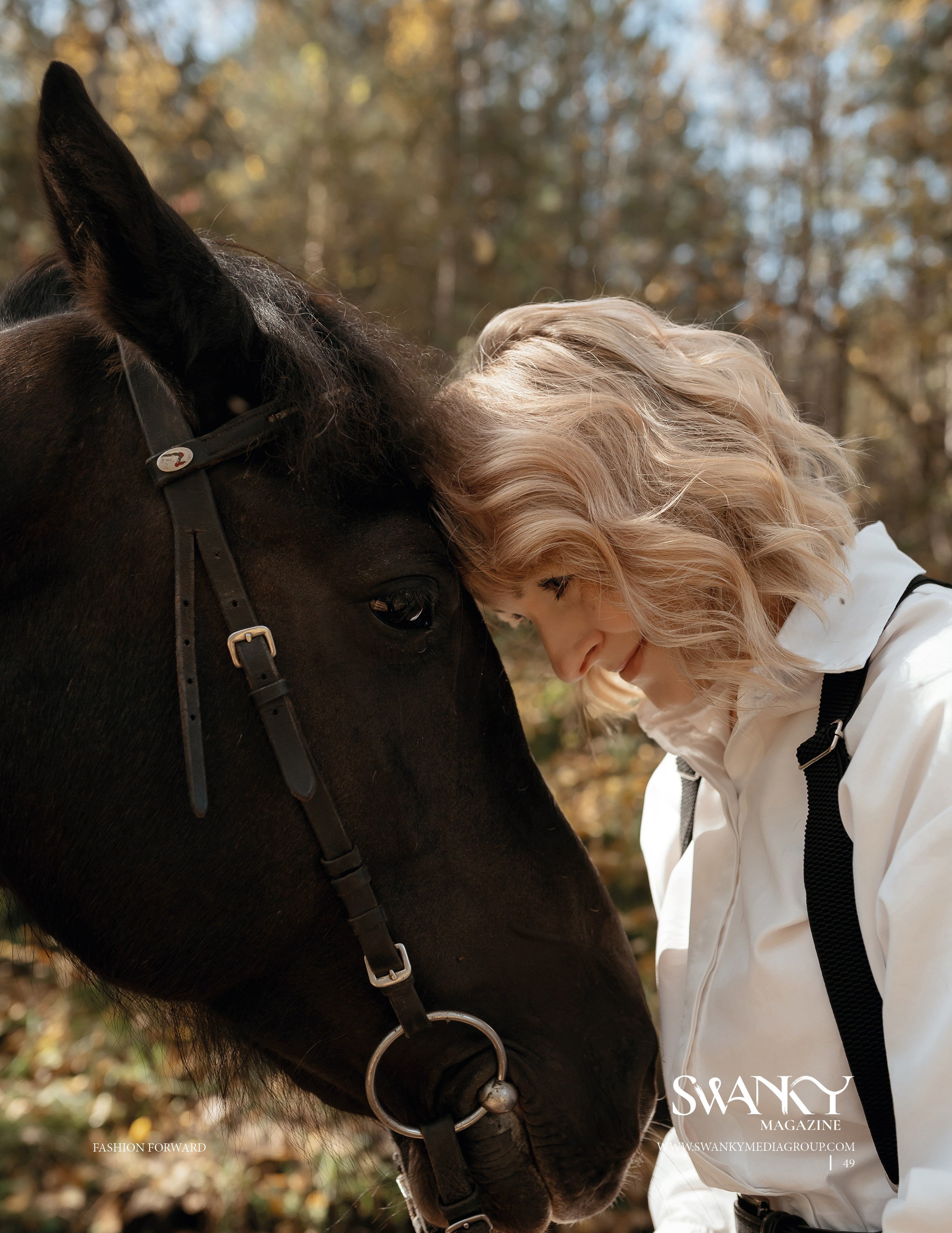 Swanky Mag Beauty Edition October 2024. Фотограф Ким Наталья в Красноярске