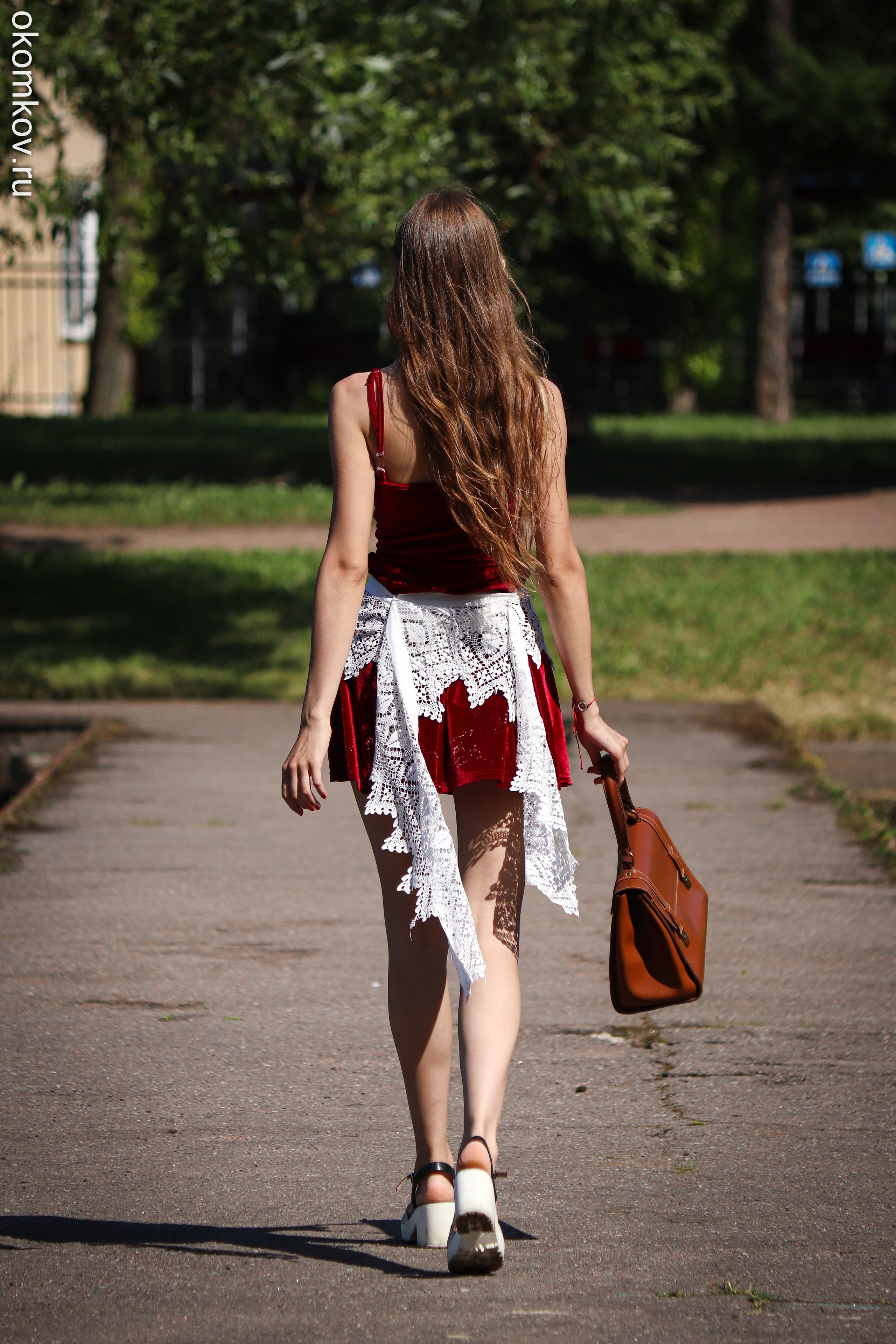 Показ образов на пирсе Московского парка Победы. Ивентный фотограф в Санкт-Петербурге Олег Комков