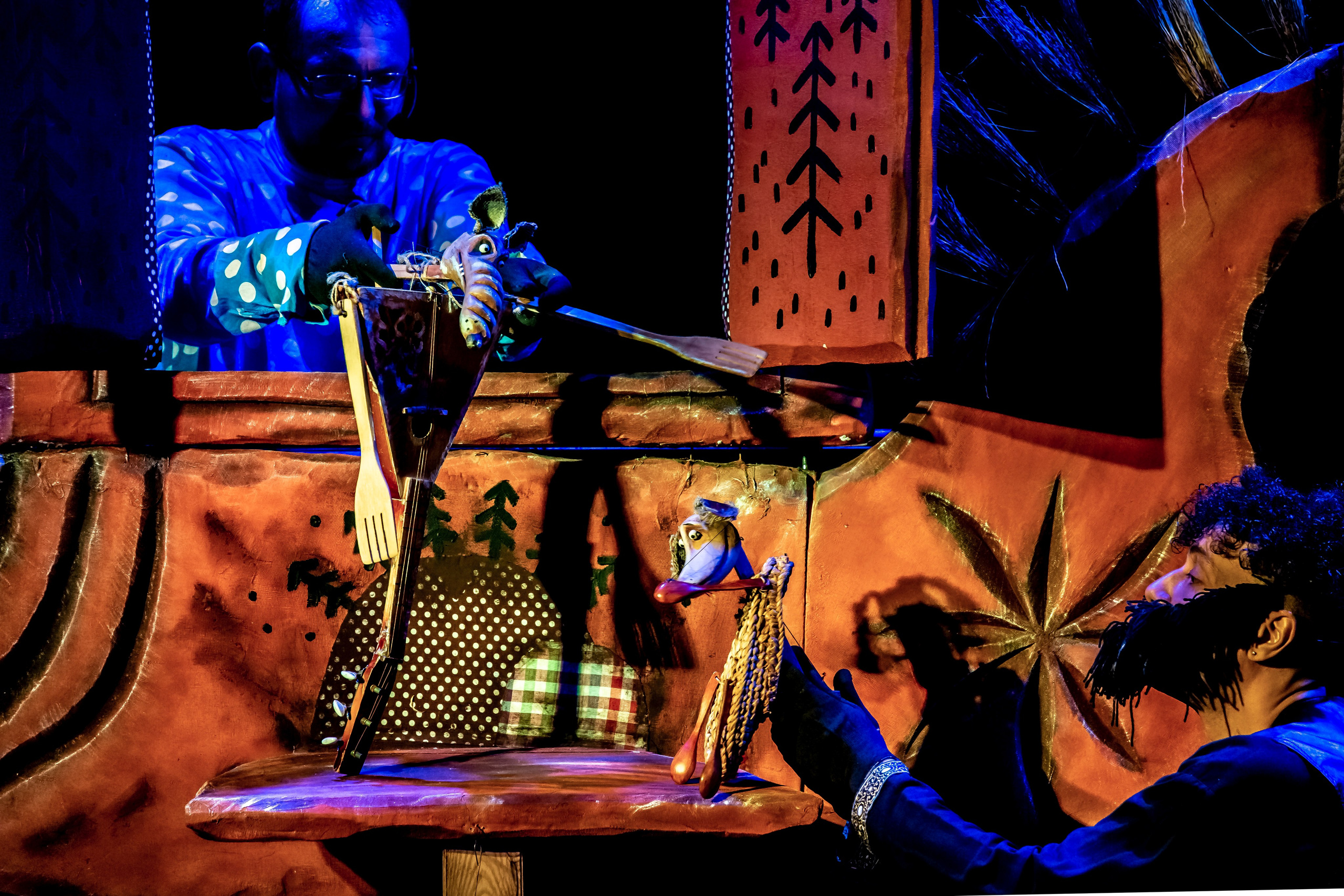 Лапотные сказки спектакль театра Саквояж. Фотограф в Сочи Юрий Шептаев