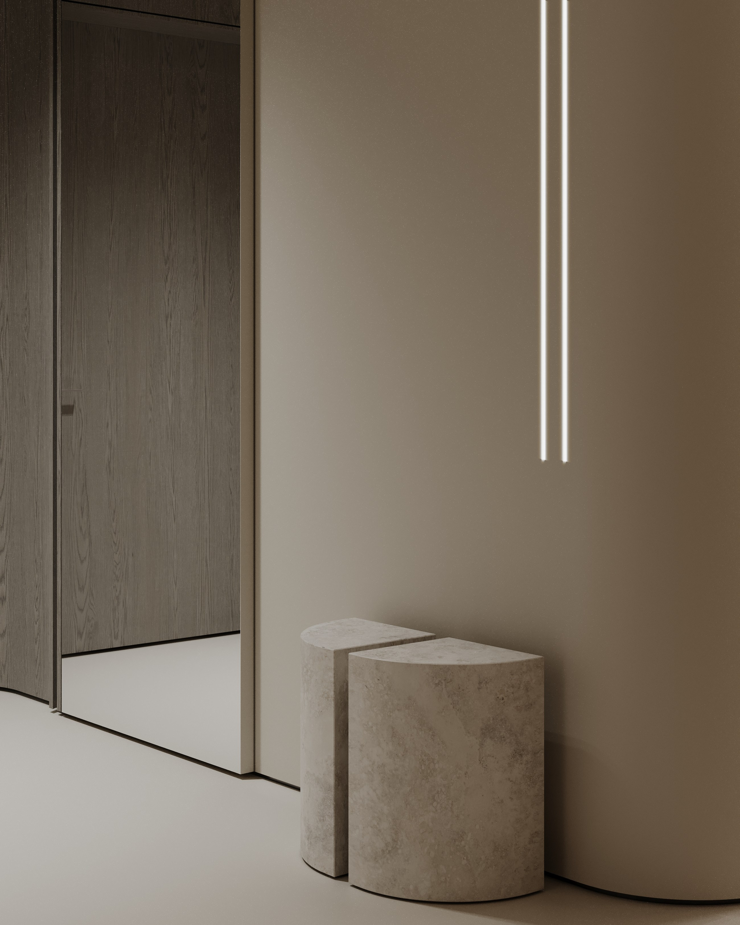 CHERRY /220 sq m /24'. Интерьерное ателье numéro а