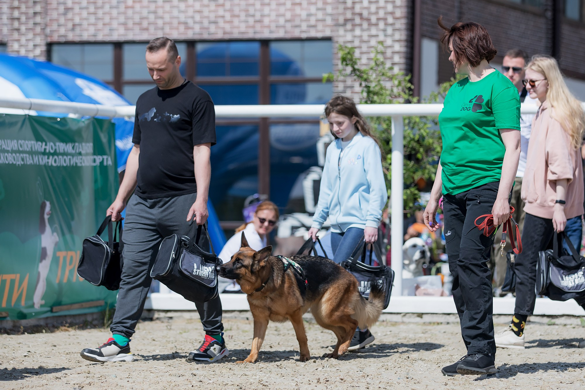 Показательные выступления по NoseWork на выставке «Россия». Фотограф-анималист Mary Mart — Москва, Питер