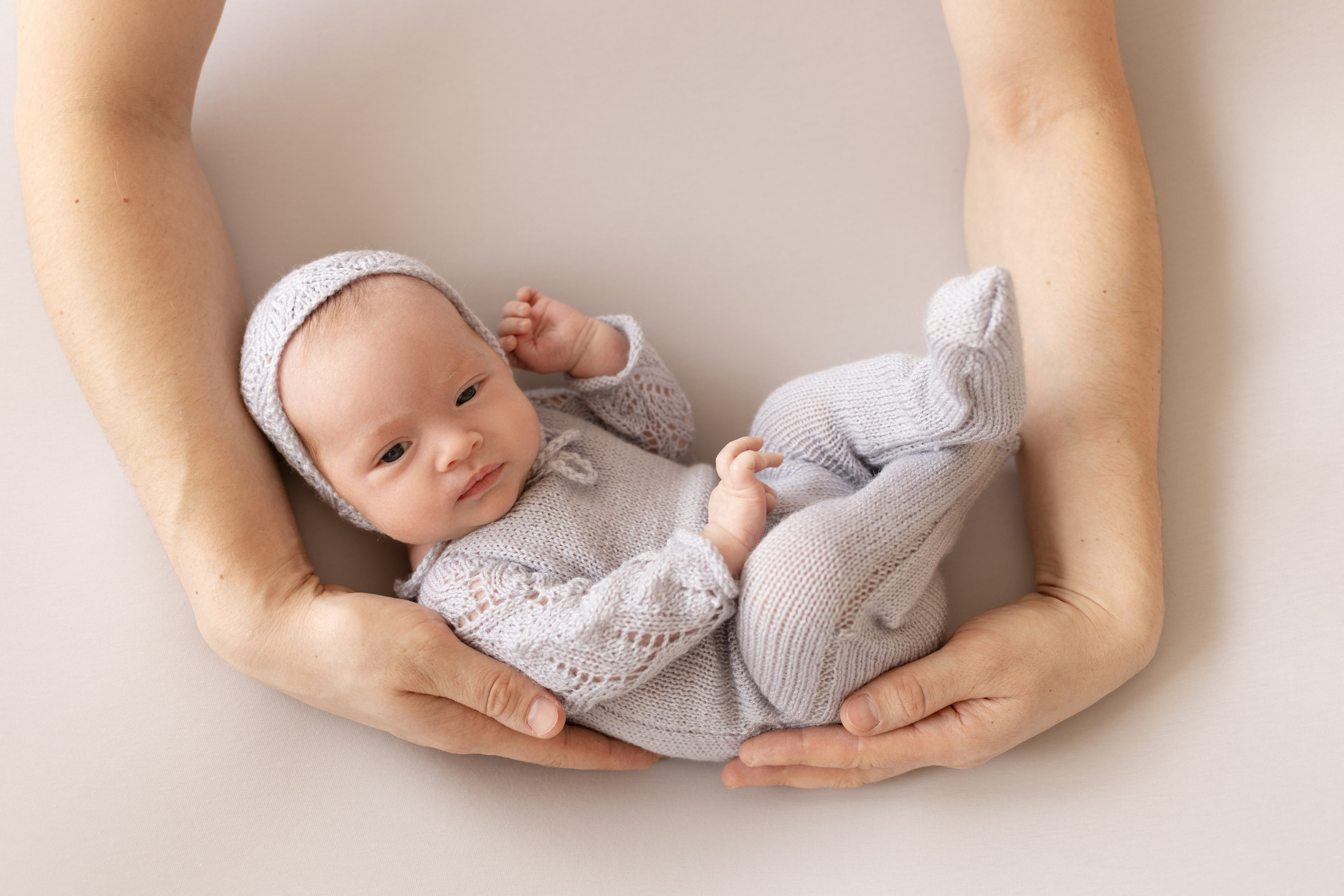 Фотосессия новорожденного в натуральном стиле. Фотограф новорожденных, детский фотограф в г. Оренбурге Екатерина Козлова
