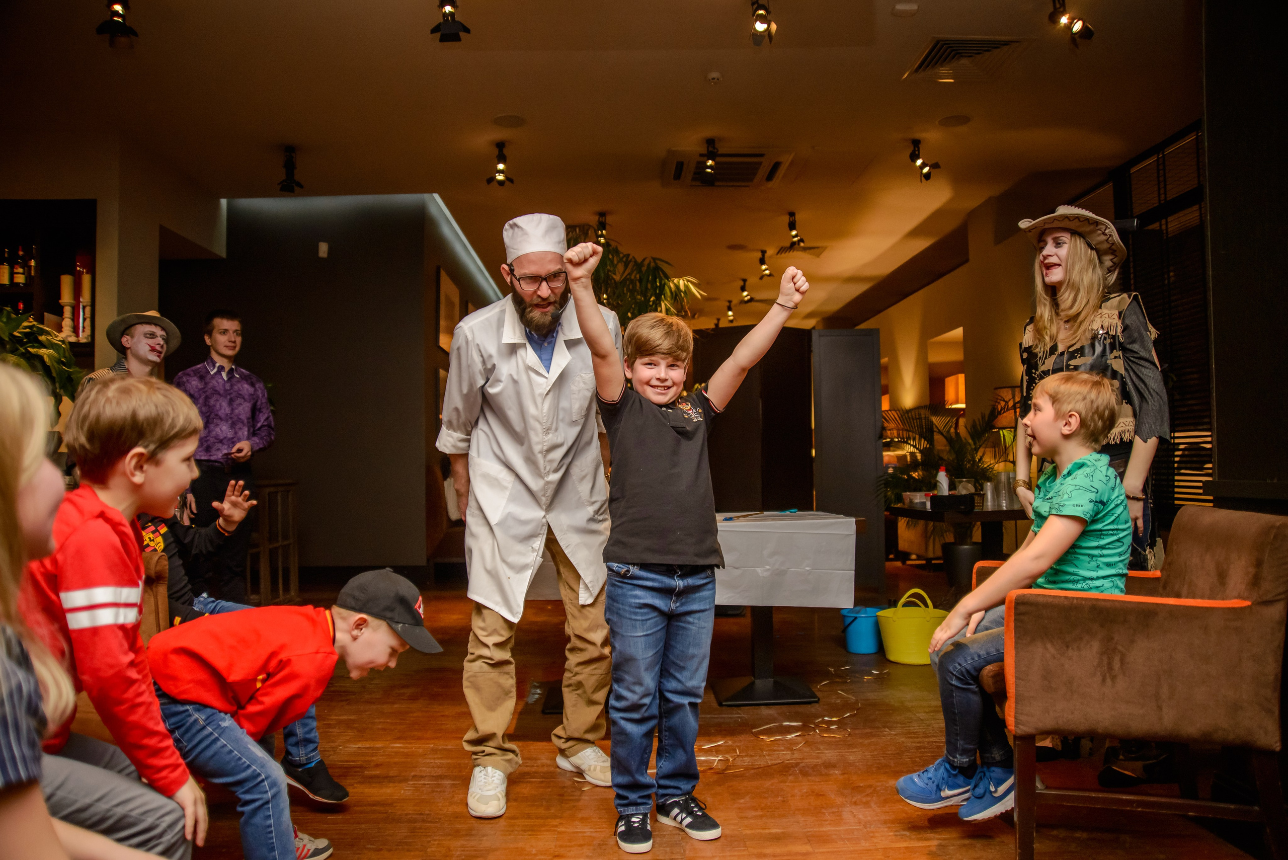 Детский день рождения в ресторане