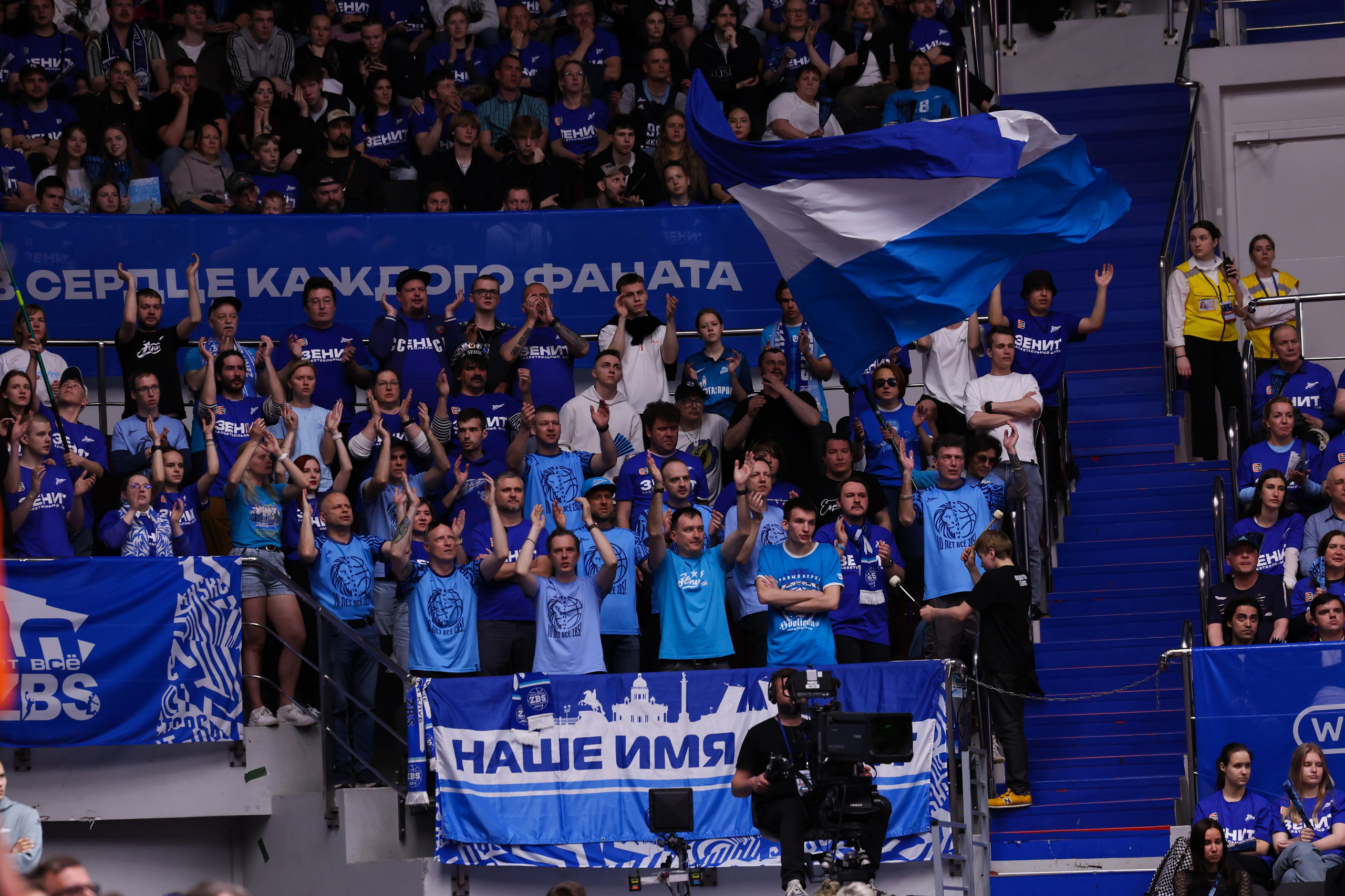 БК «Зенит» — БК «ЦСКА» финал ЕЛ ВТБ 1 игра 27.05.2025. Спортивный и репортажный фотограф Антон Тереханов