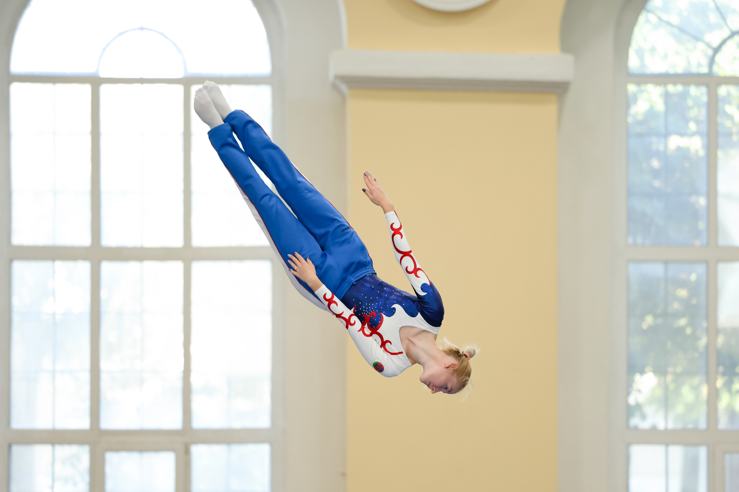 Командный чемпионат России по прыжкам на батуте 20-23.09.2024 года. Спортивный и репортажный фотограф Антон Тереханов