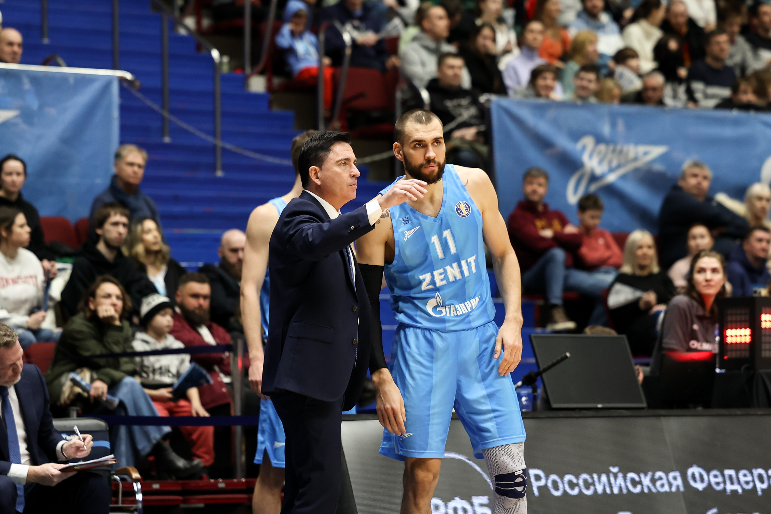 Зенит-Енисей 10.03.2024. Спортивный и репортажный фотограф Антон Тереханов