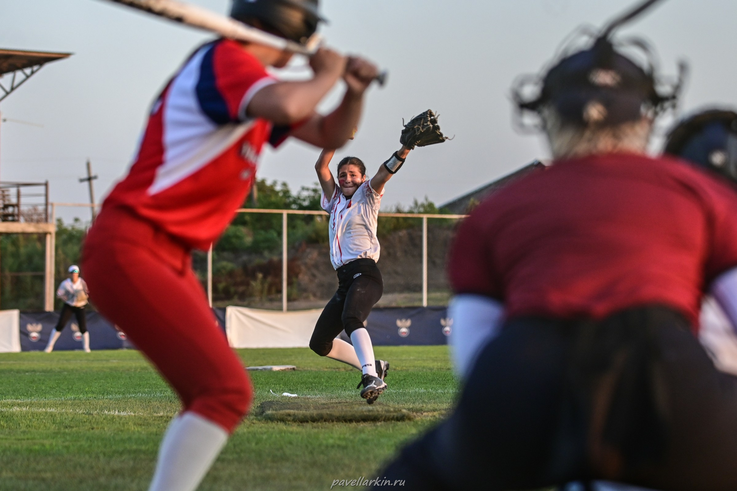 Софтбол: Финал юношеской спартакиады 2025 года. Спортивный фотограф, фотожурналист Павел Ларькин