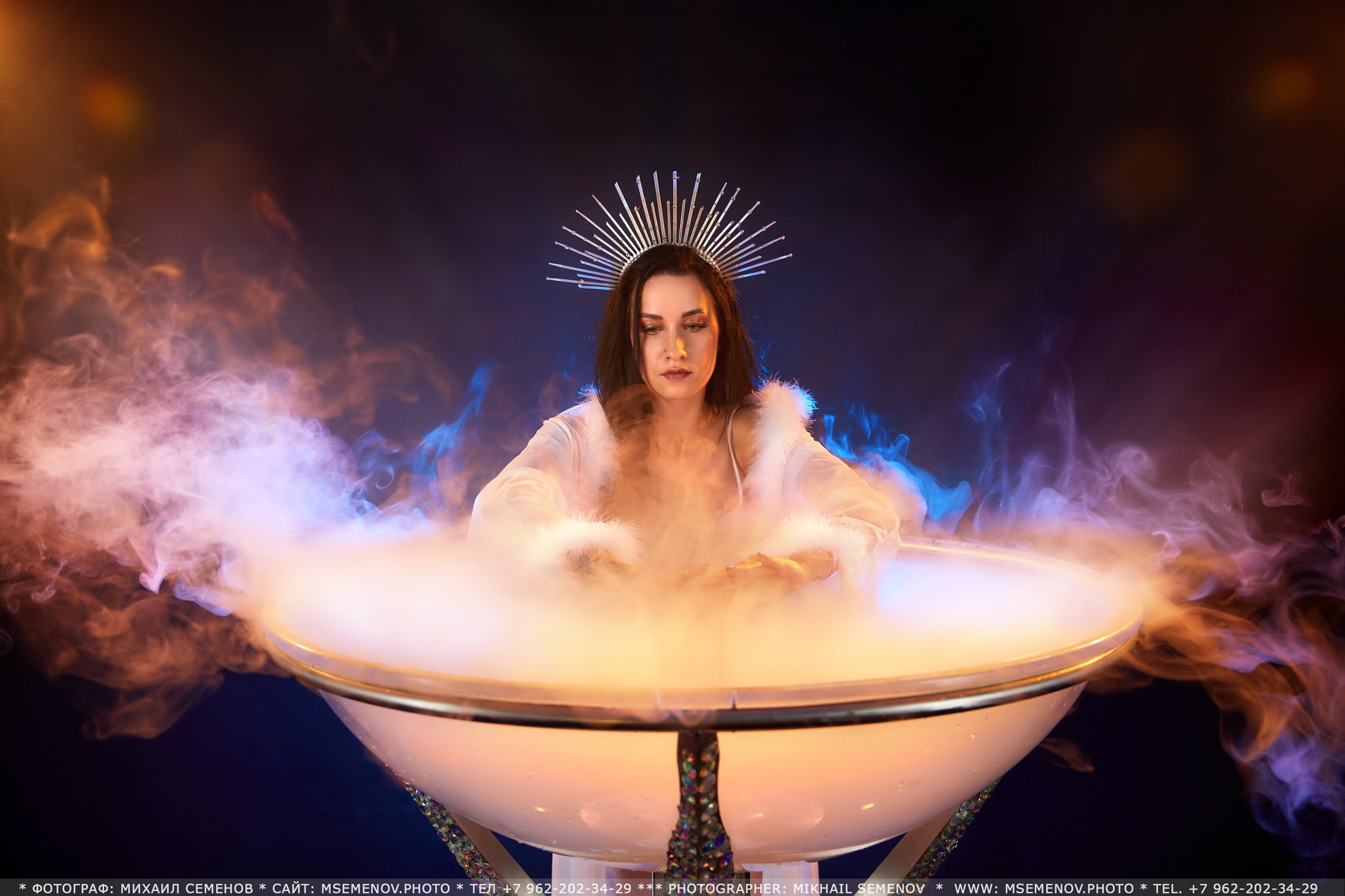 Аква-фотосессия для девушек «Play of light» Фотограф в Ярославле Михаил Семенов