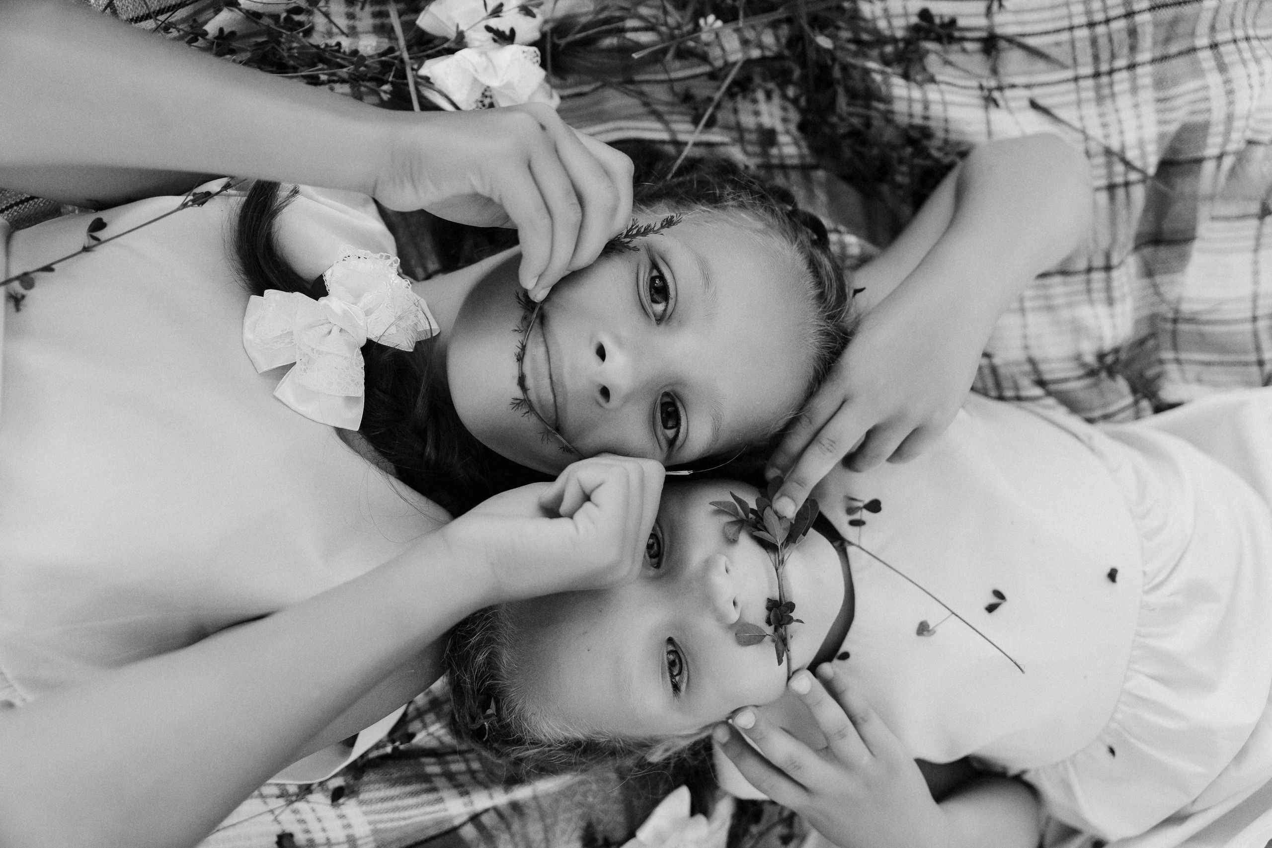 Олег, Вика, Варя, Маша и Тима. Семейный фотограф • Домашние съемки в Нижнем Новгороде