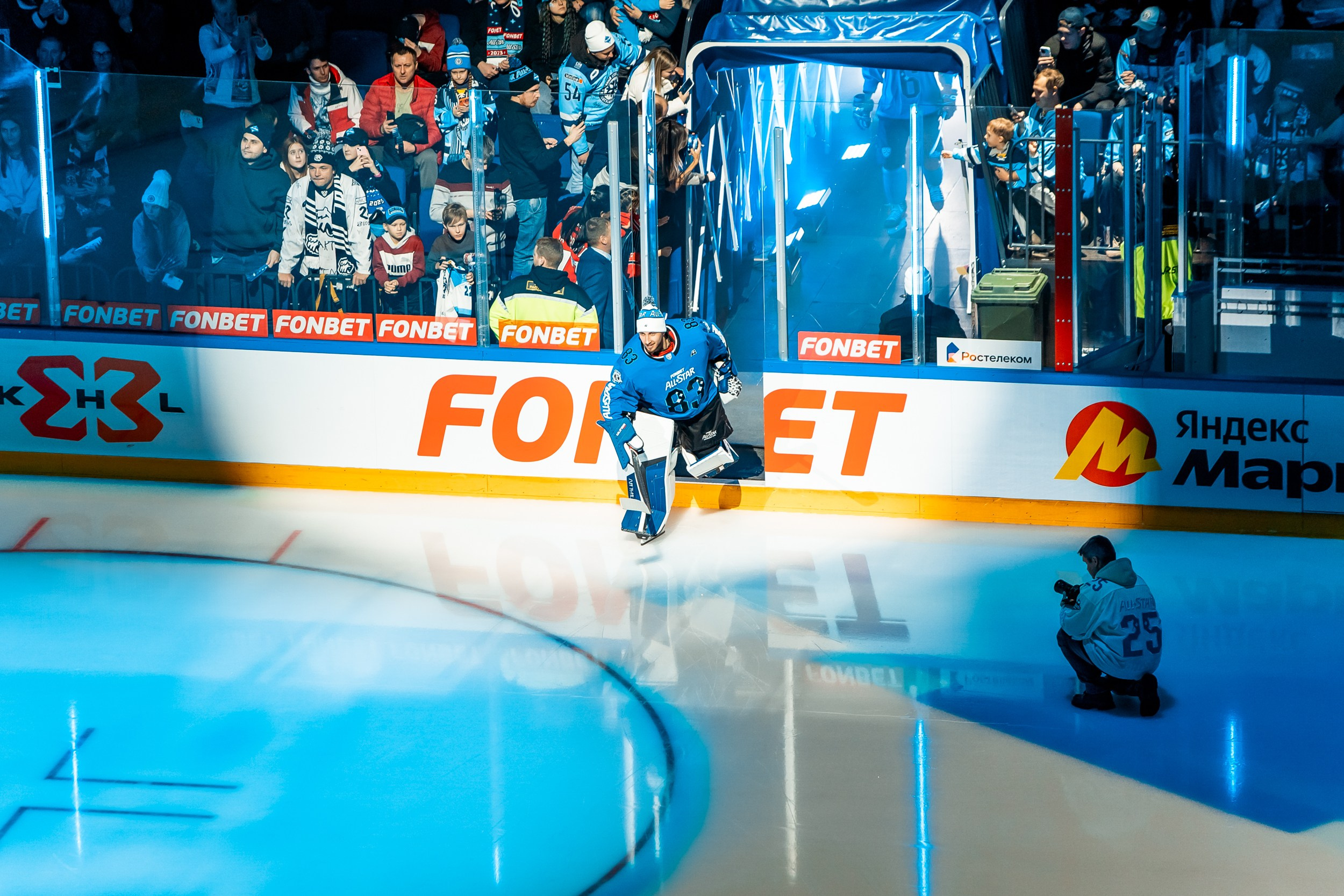 KHL All-Star 2025. Репортажный фотограф в Сочи Дмитрий Ветринский