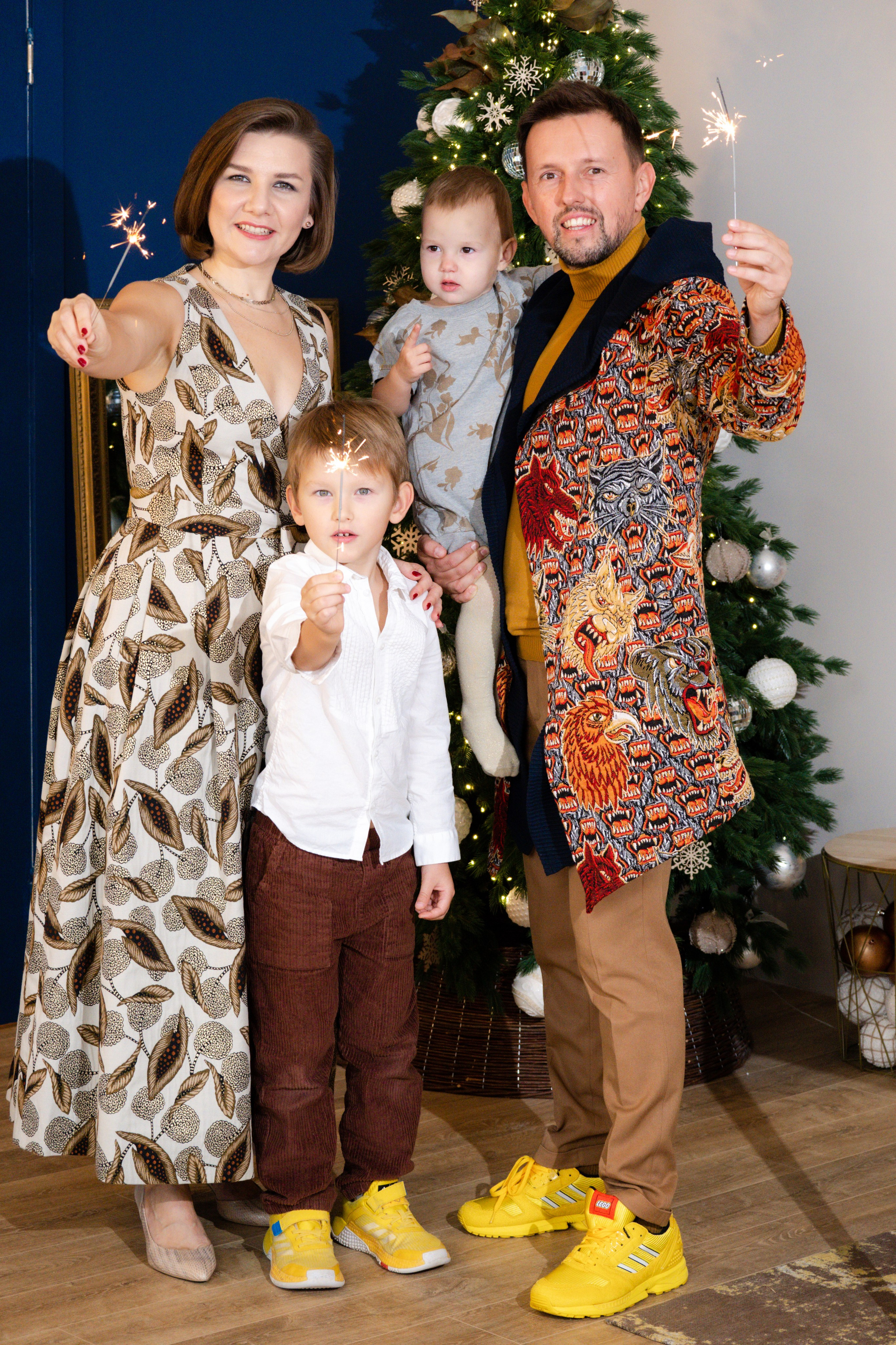 The Pris family. Fotograf Dmitrii Donets