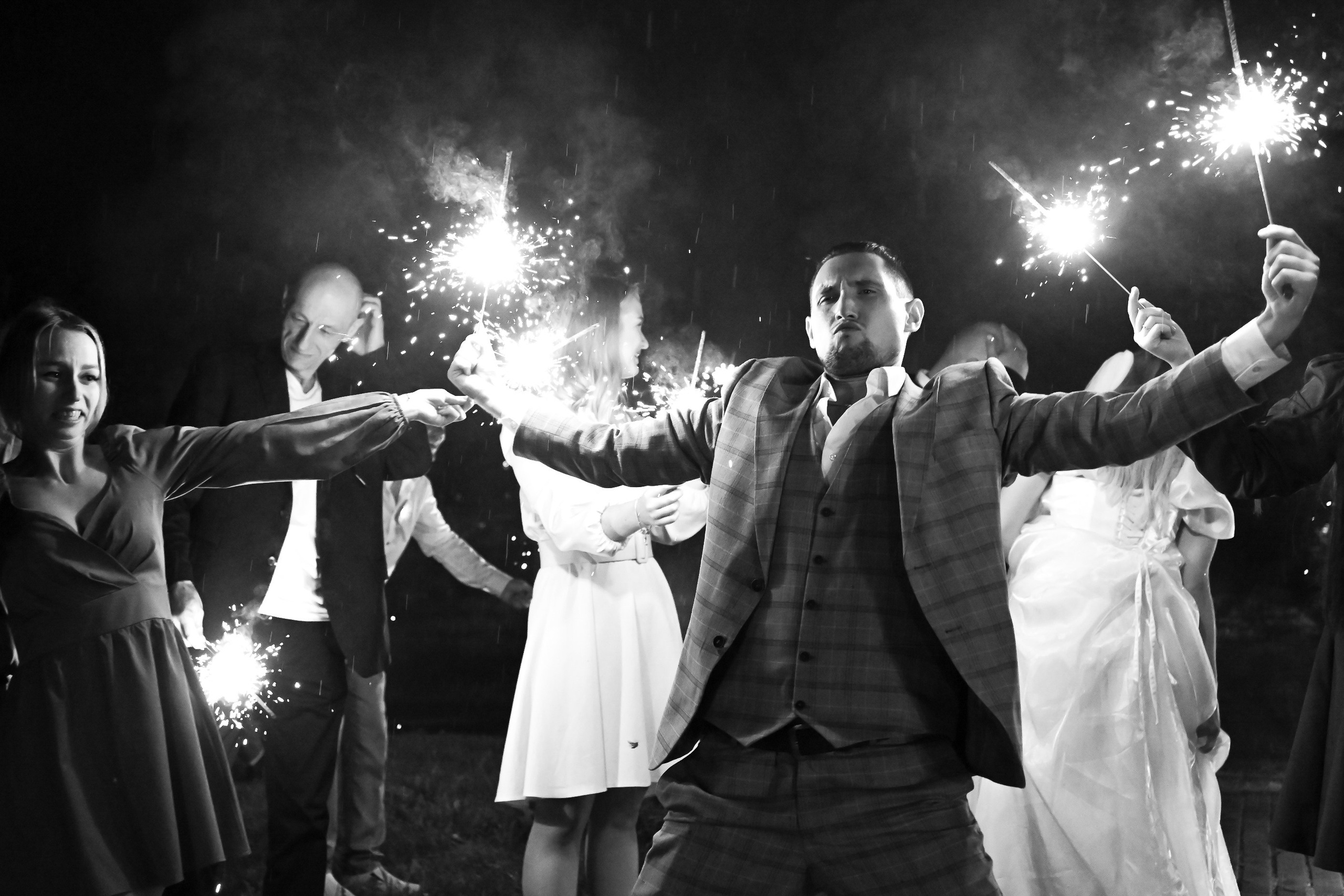 Black and white film. <3