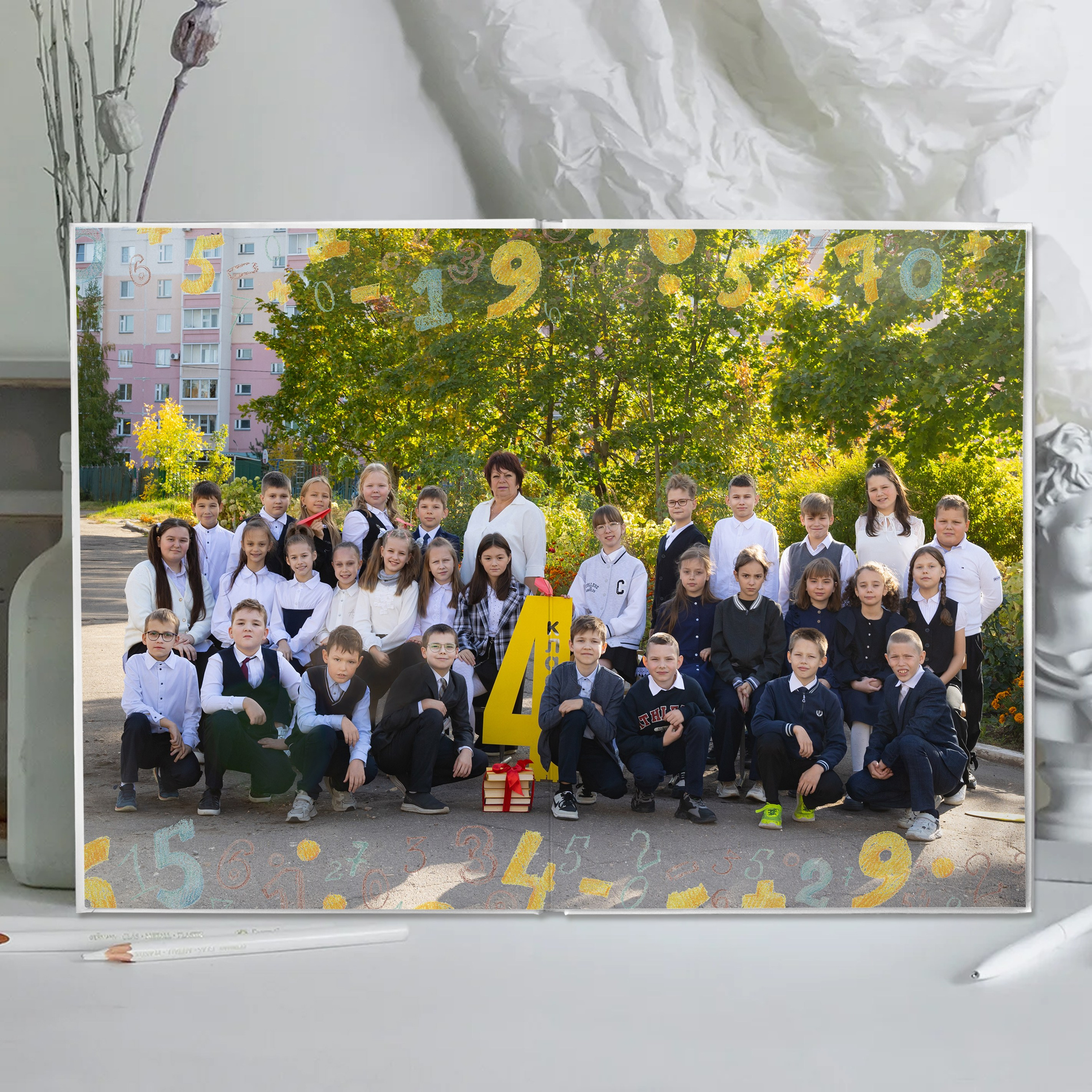 Выпускные альбомы для школьников