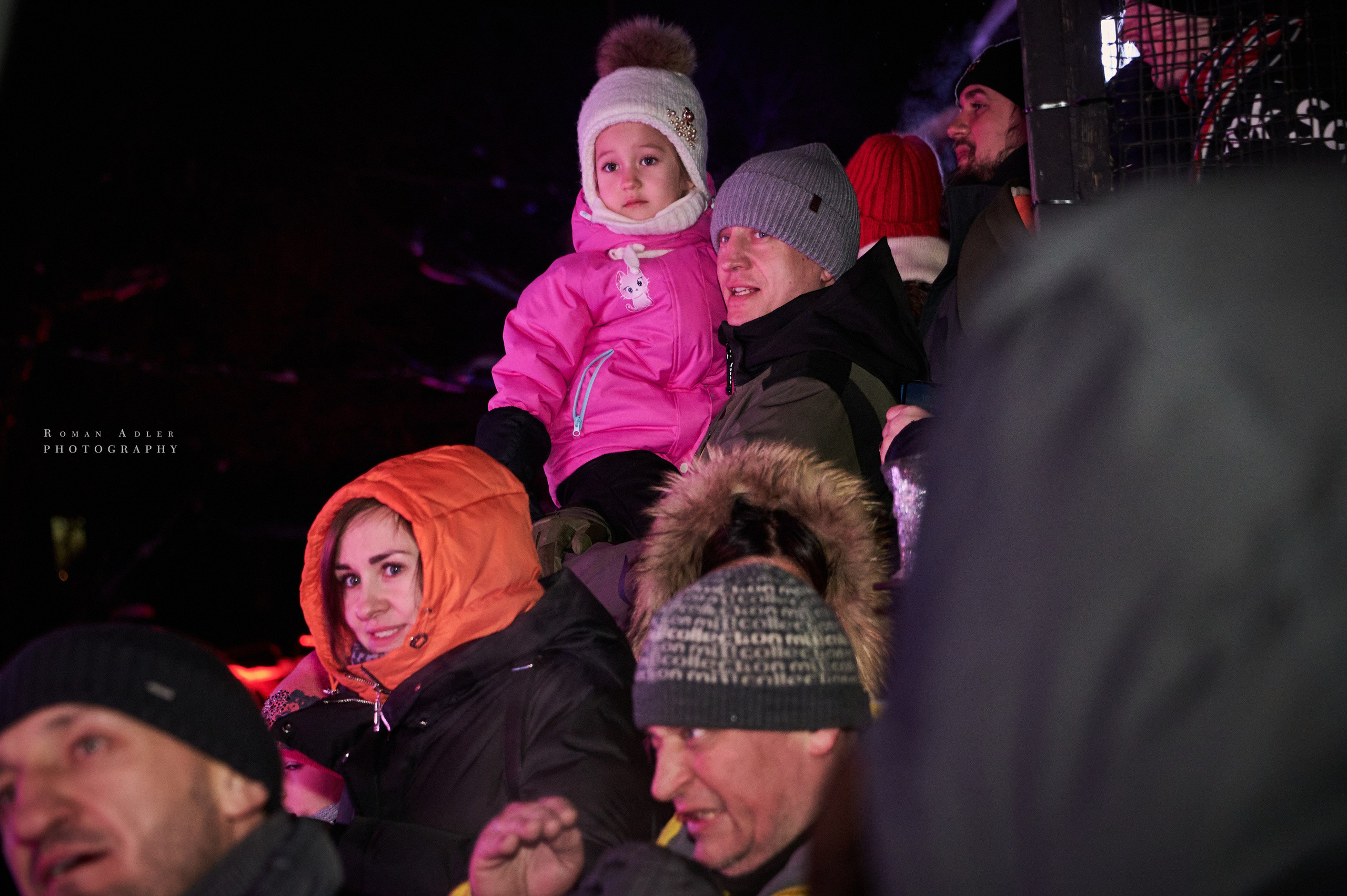 Новогодняя сказка от Ночных волков. Фотограф Роман Адлер