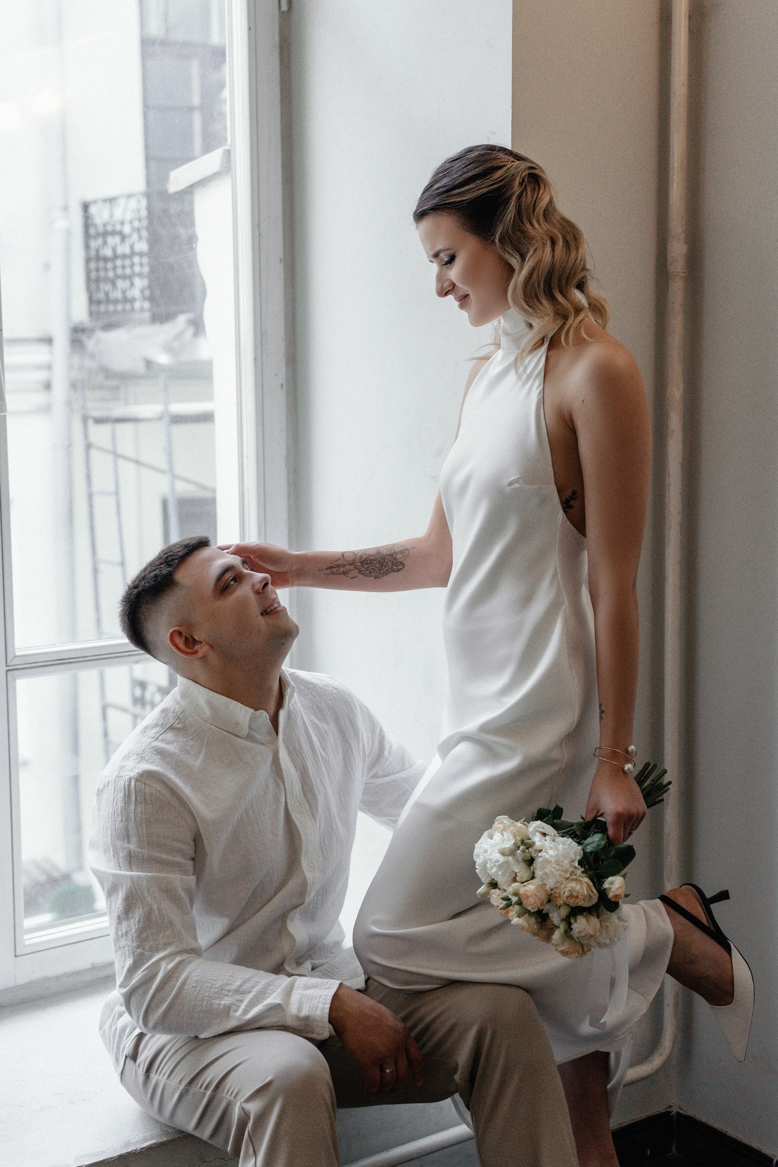 Любовь в одном знаменитом подъезде Минска. Ваш семейный фотограф в Минске — Вика Трегубова