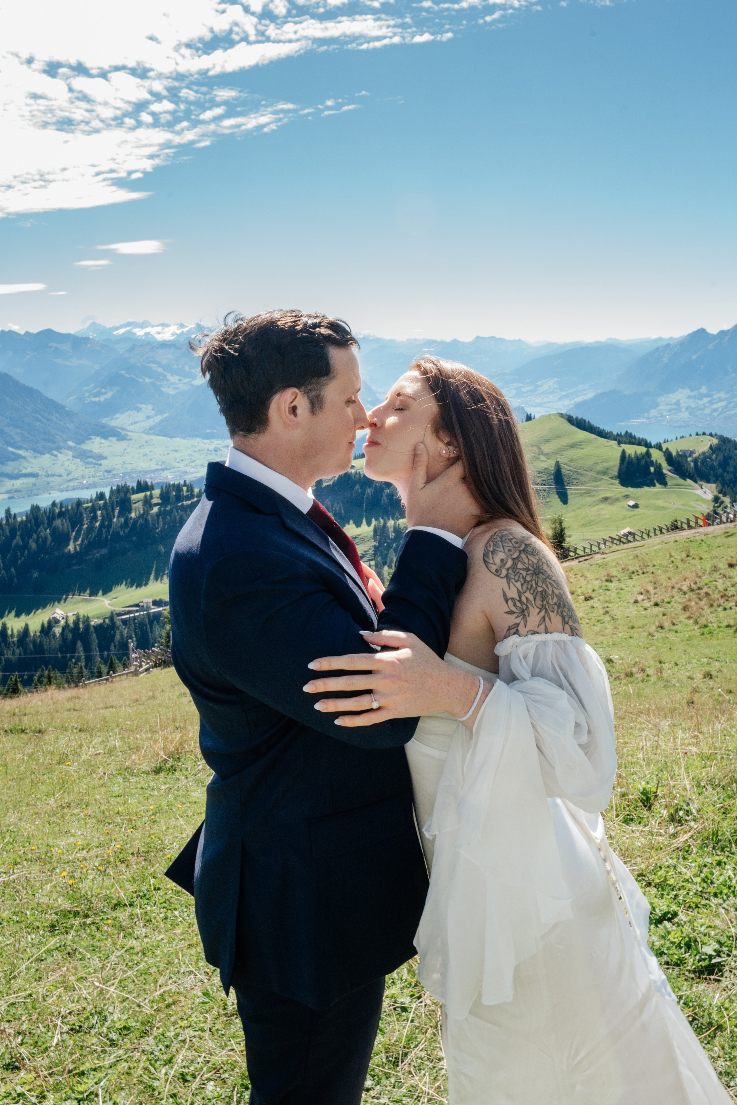 Elizabeth & Mitchell (Lucerne, Switzerland). Фотограф в Швейцарии и Европе Анна Алексеенко