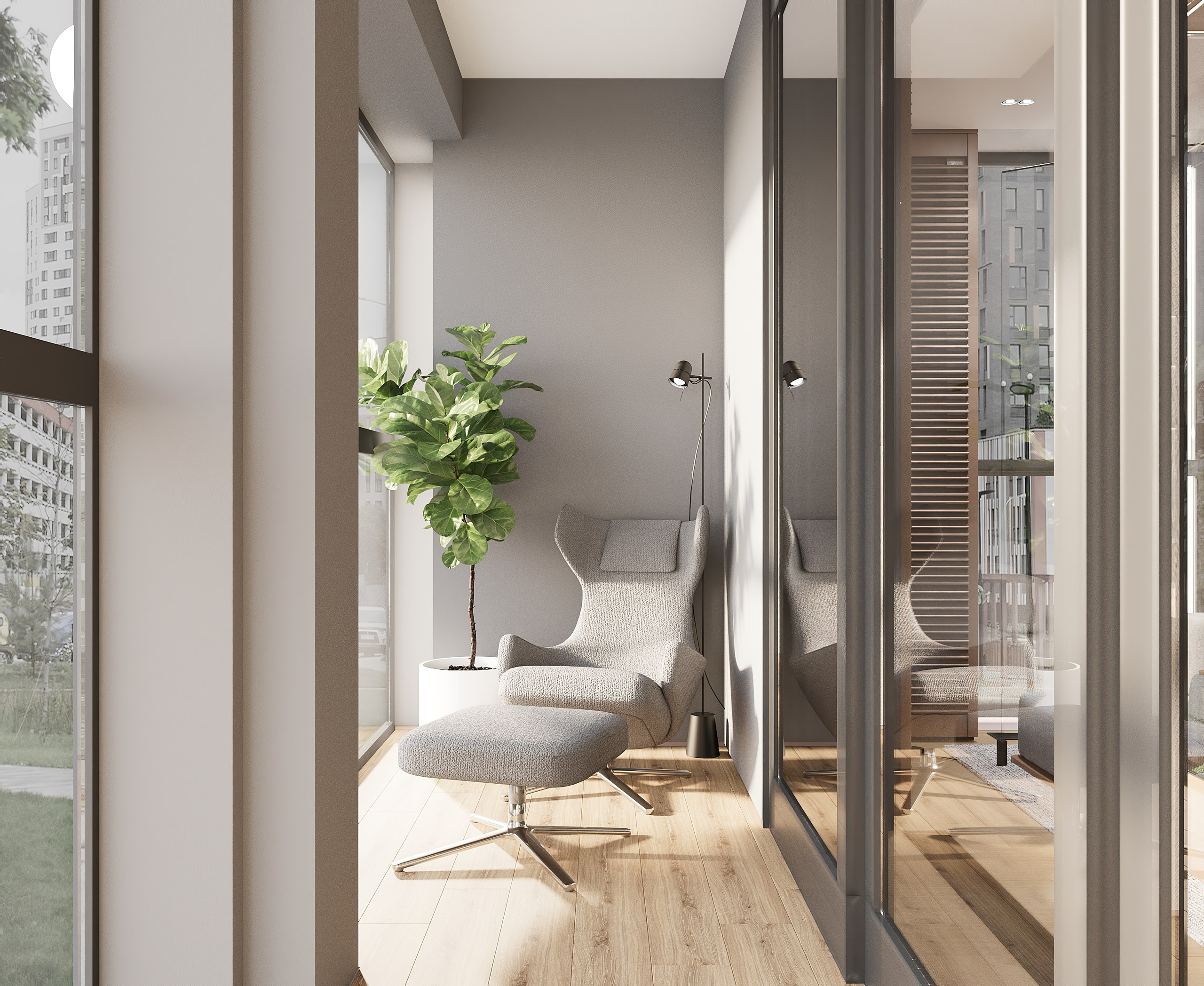 Г. Москва 3-комнатная квартира 104 кв.м. Дизайнер интерьеров г. Москва Ольга Богданова