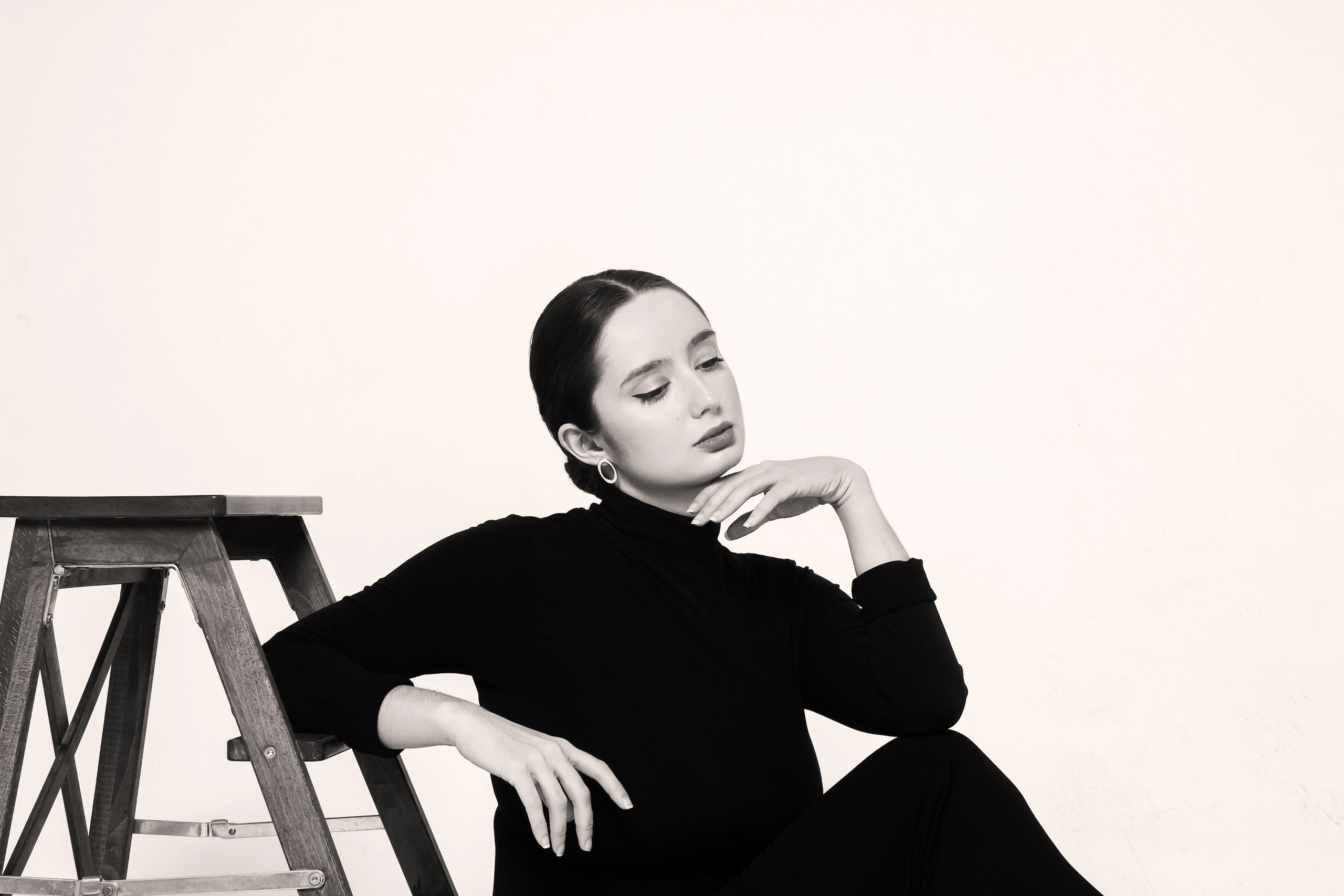 Фотосъёмка визажиста в студии. Фотоальбомы на заказ