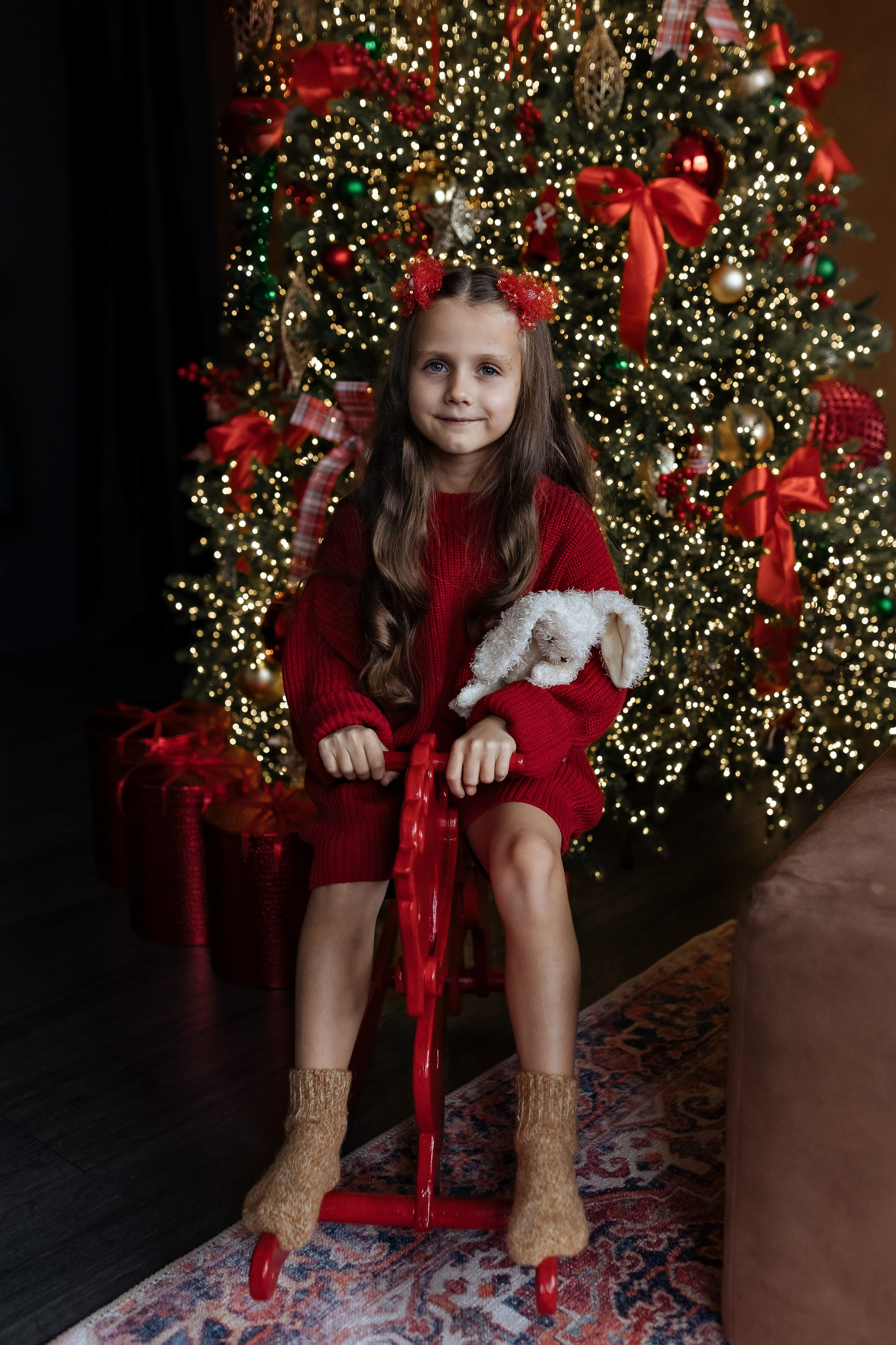 Новогодняя сьемка в студии. Профессиональный фотограф, Москва |Видное Елена Елизарова